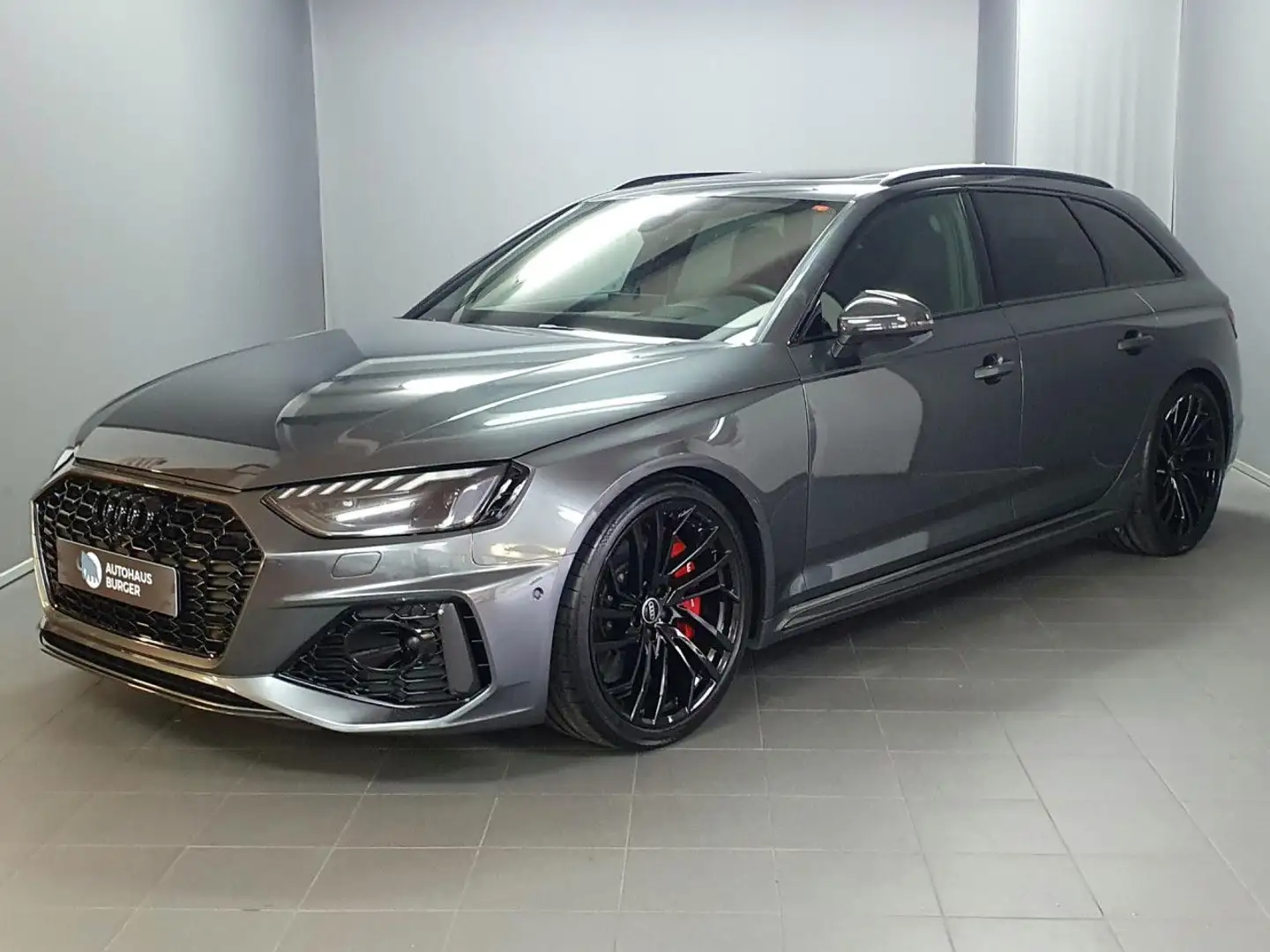 Audi RS4 Avant Keramik/RS-Abg/Panorama/AHK/ACC/B+O Navi Gris - 2