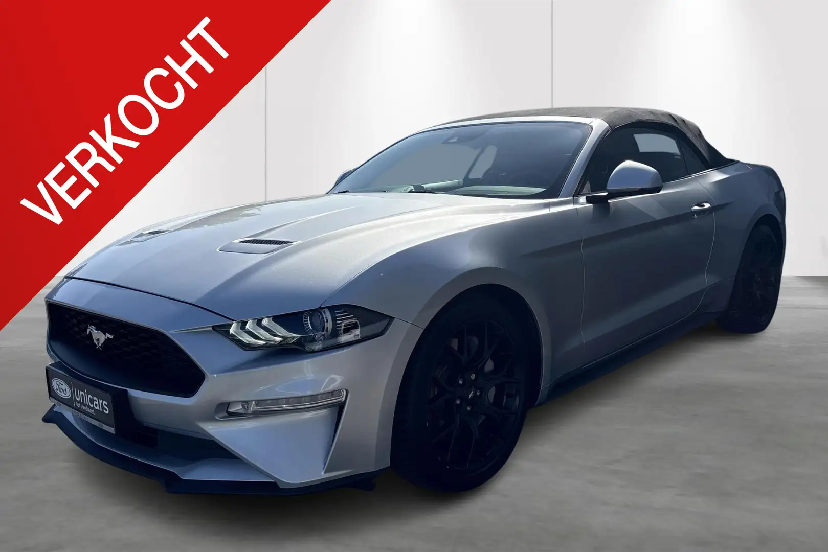 Ford Mustang 2.3i Aut. EcoBoost Argent - 1