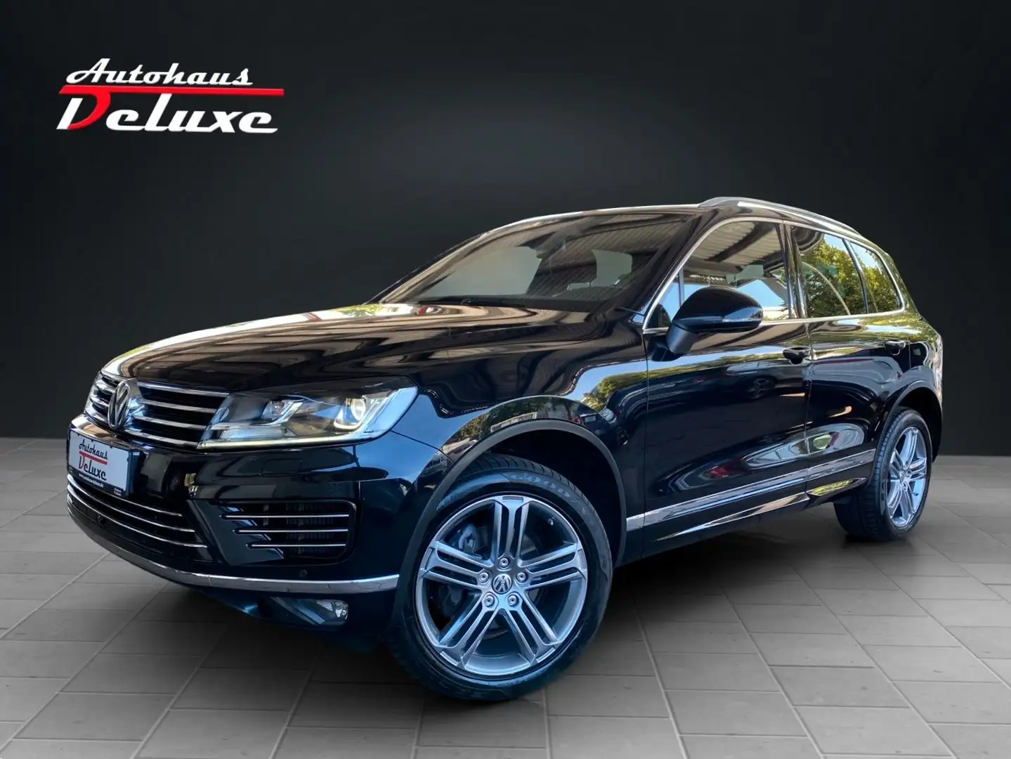 Volkswagen Touareg 3,0TDI 4M R-LINE NAVI-360°KAMERA-PANORAM Schwarz - 1