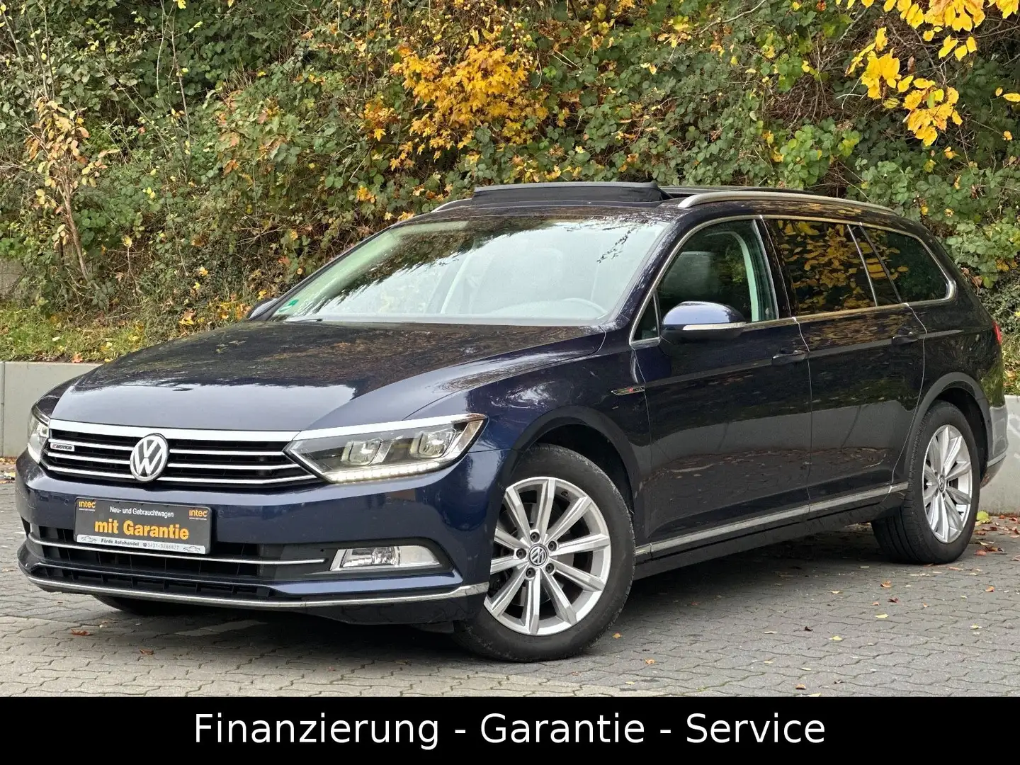 Volkswagen Passat Variant 2.0 TDI Highline 4M/AHK/VOLL/PANO Blau - 1