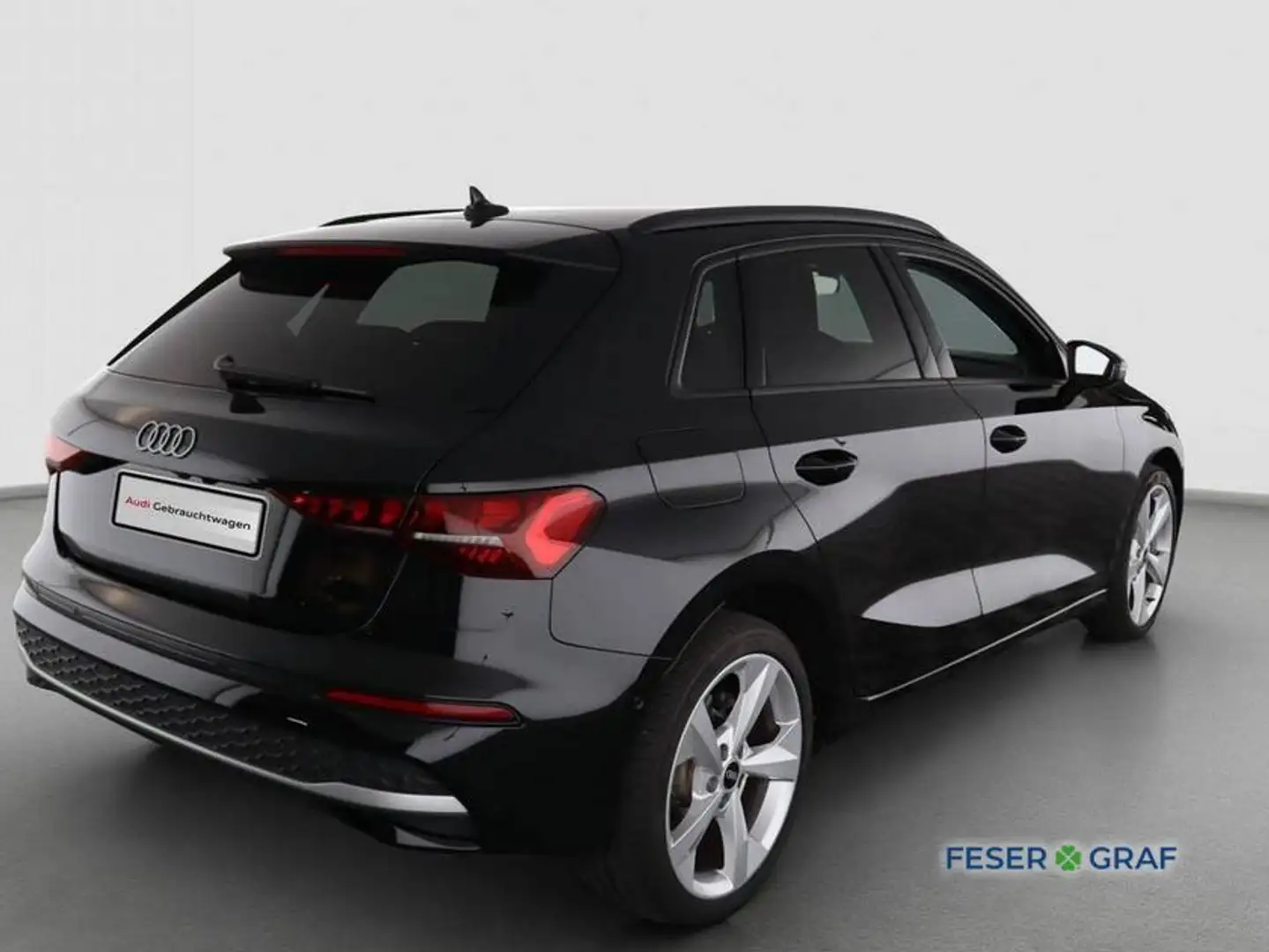 Audi A3 30 TFSI advanced,LED,Navi+,HuD,SONOS,Kamera Schwarz - 2