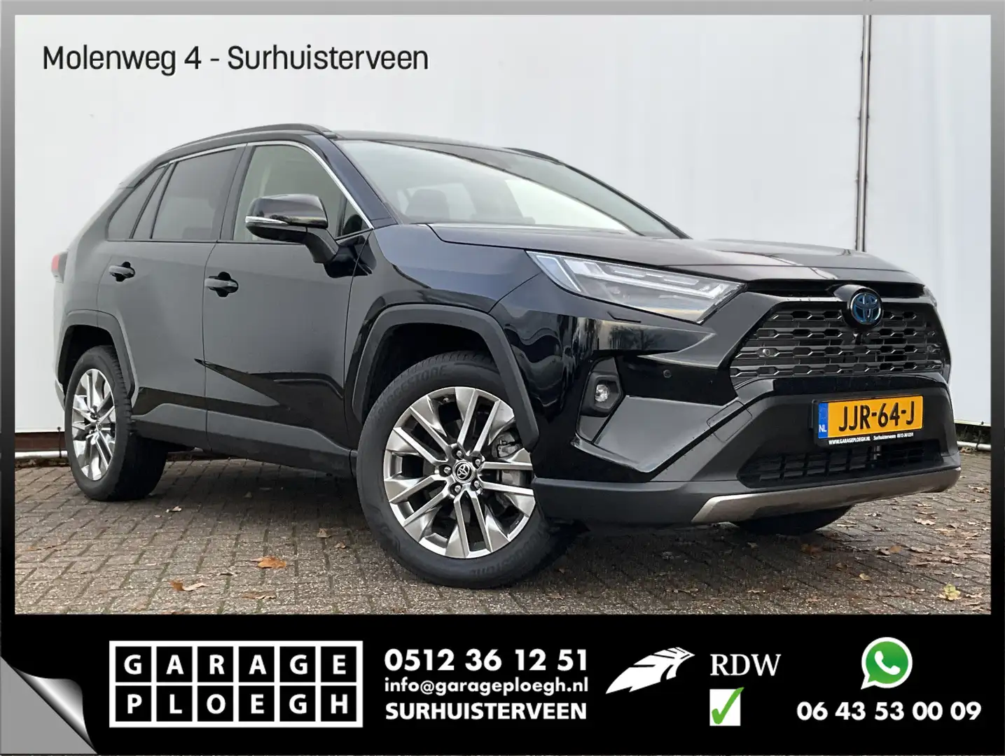 Toyota RAV 4 2.5 Hybrid AWD Executive Premium Pack Pano.dak Lee Negro - 1