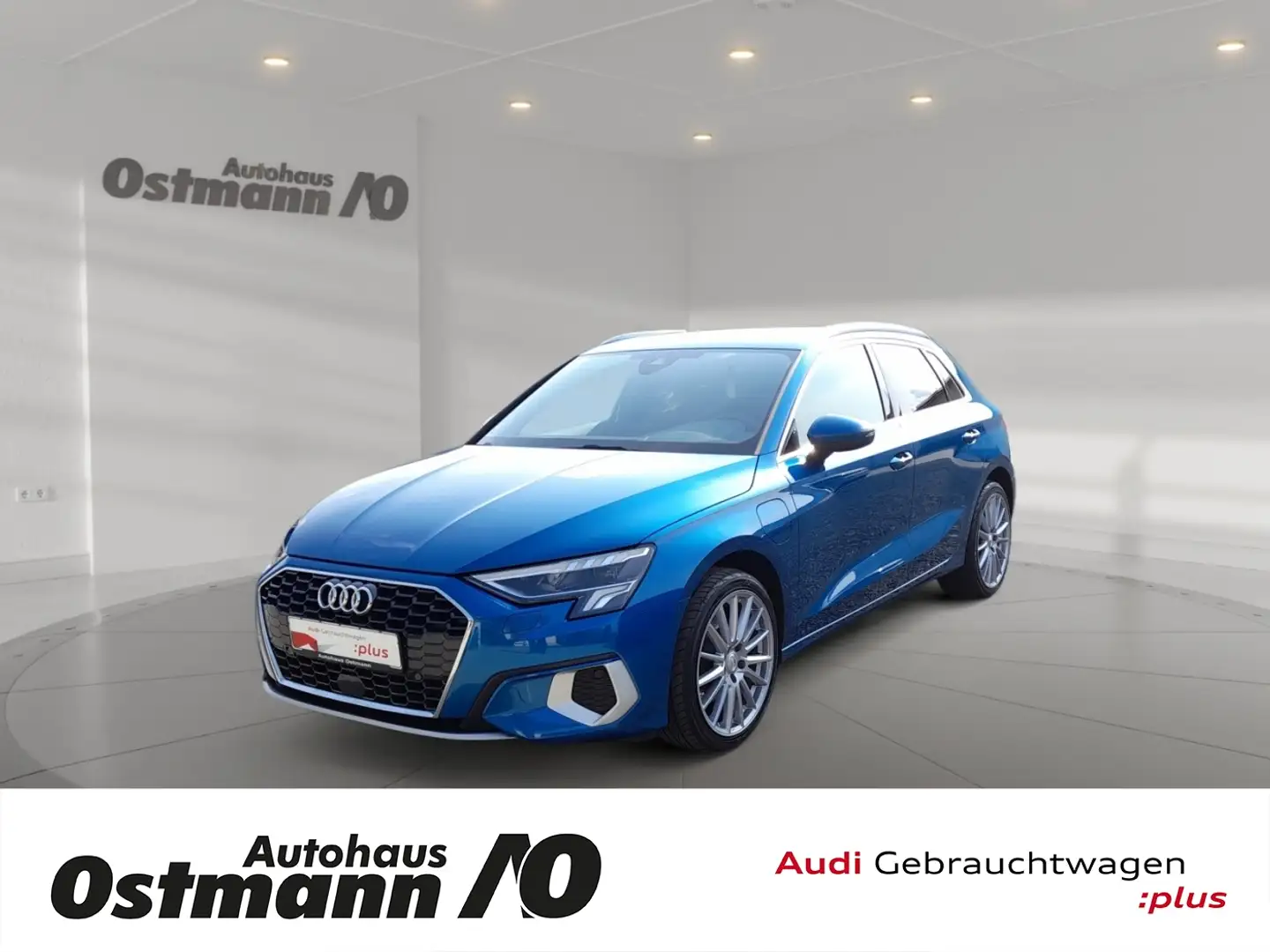 Audi A3 Sportback 40 TFSIe advanced S-Line AHK B&O LED Blauw - 1