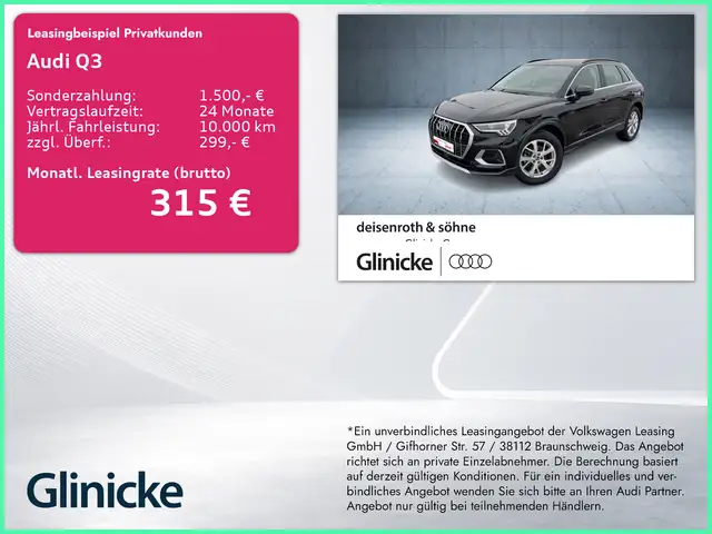 2025 Audi Q3 in Black for sale