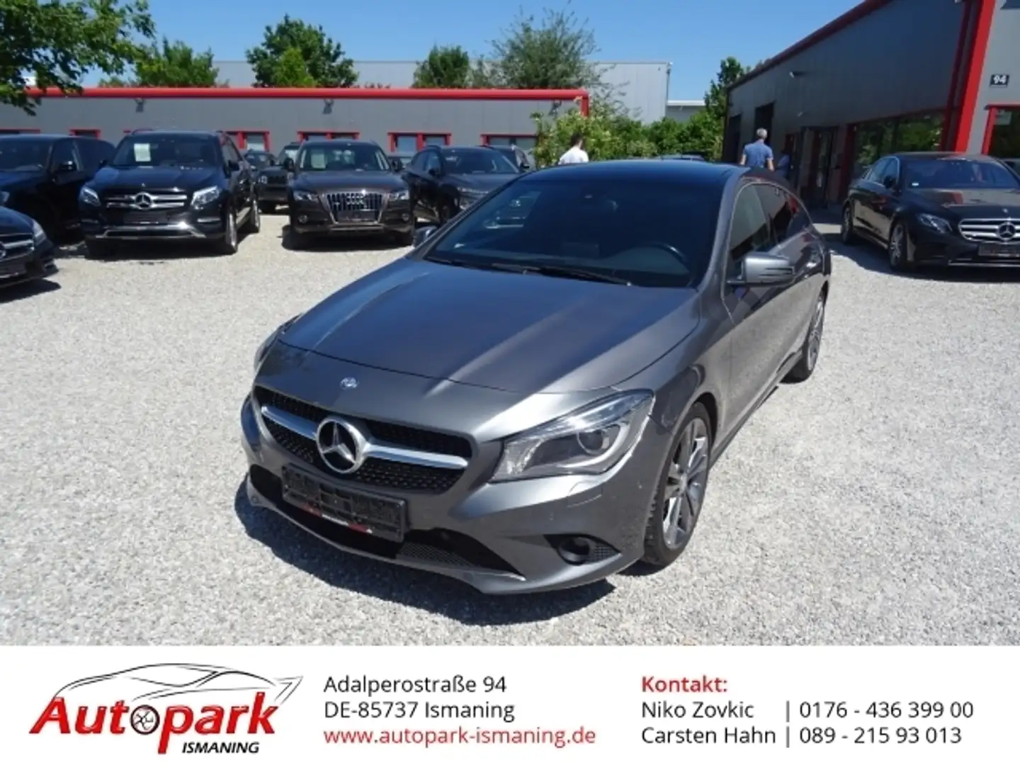 Mercedes-Benz CLA 220 CDI d 4 Matic StandHZG AHK Grijs - 1