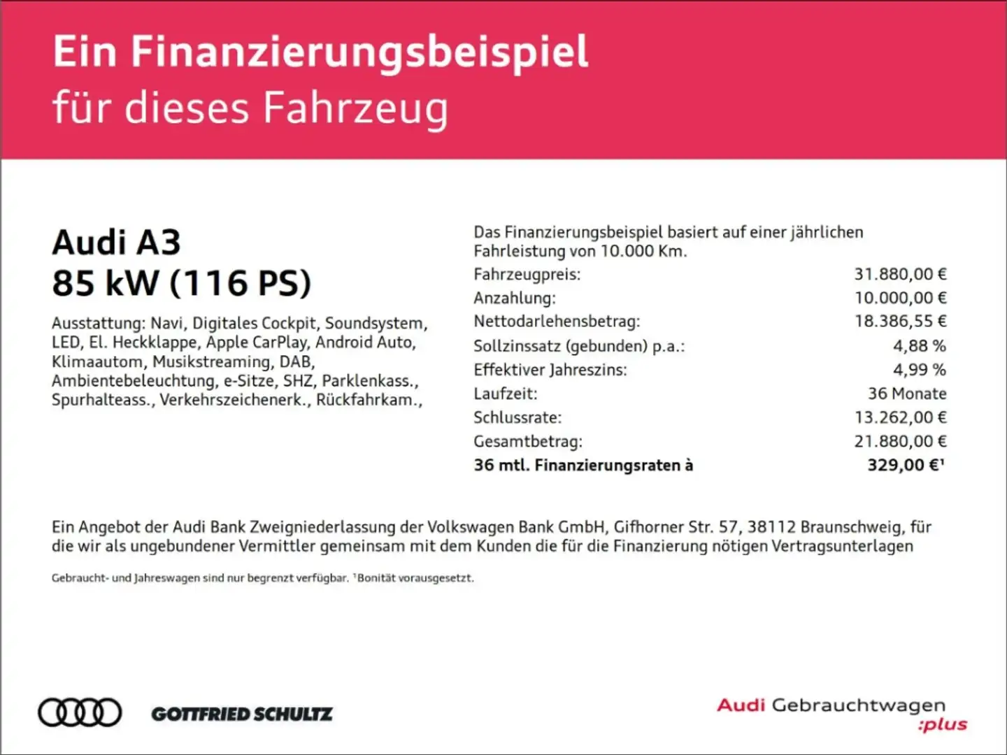 Audi A3 Sportback 30 TFSI ACC KAMERA VIRTUAL LED SHZ Advan Schwarz - 2
