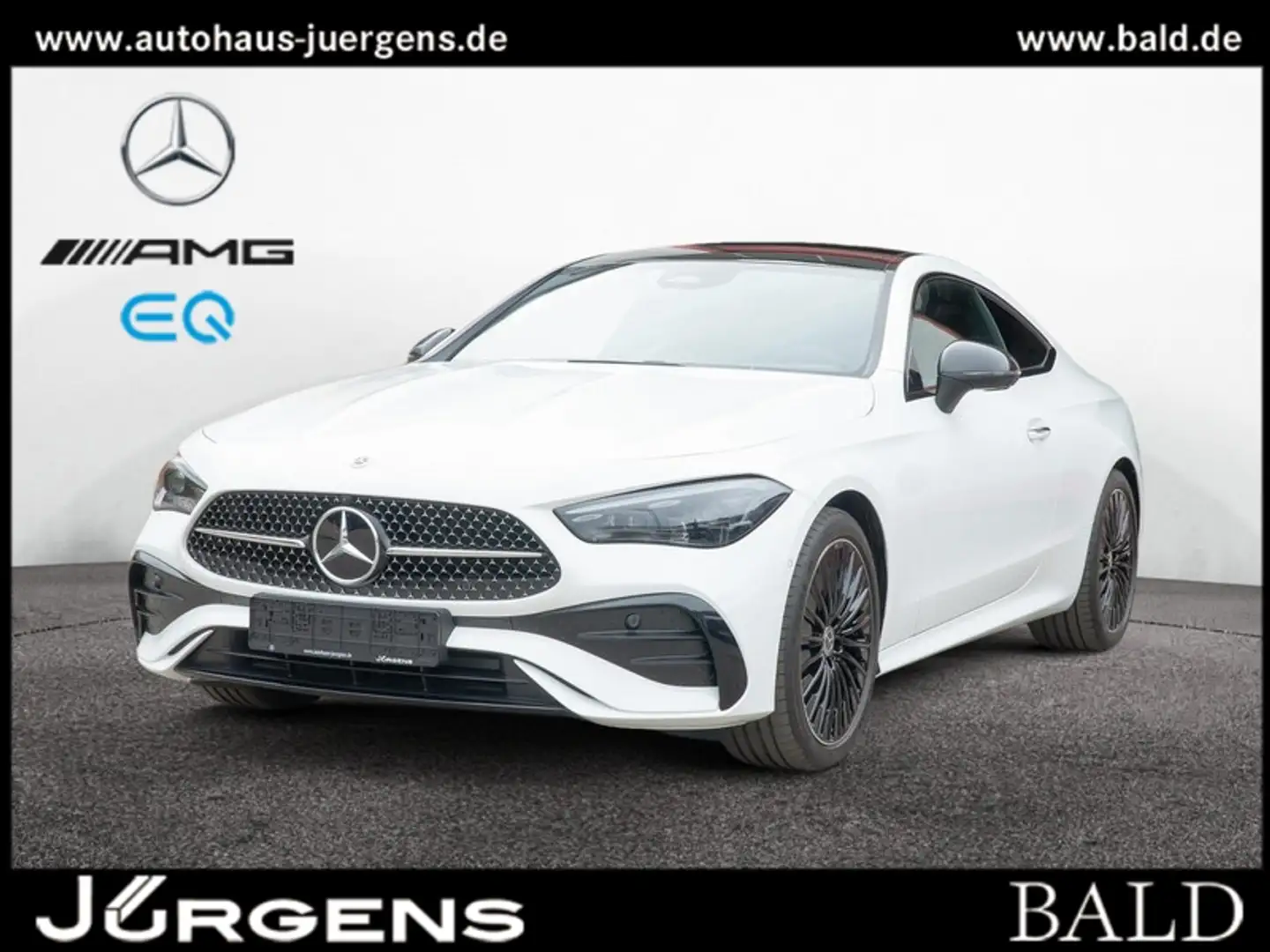 Mercedes-Benz CLE 220 d Coupé AMG-Sport/DIGITAL/360/Pano/Night Weiß - 1