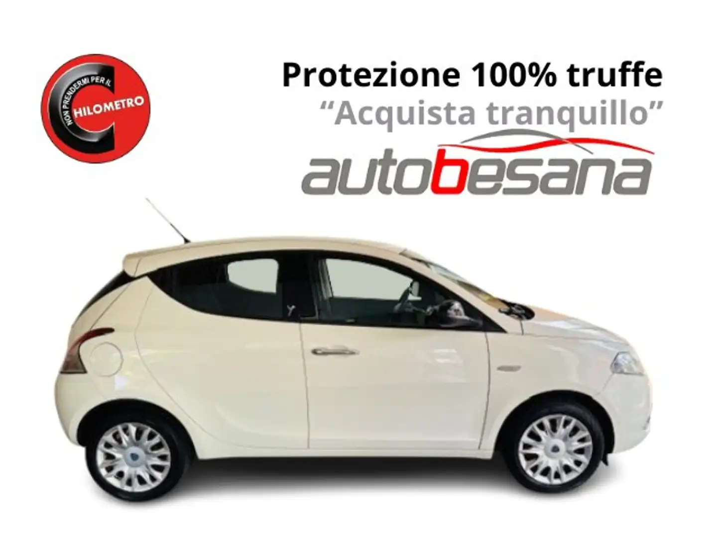 Lancia Ypsilon 1.2 8v 69cv Bianco - 1