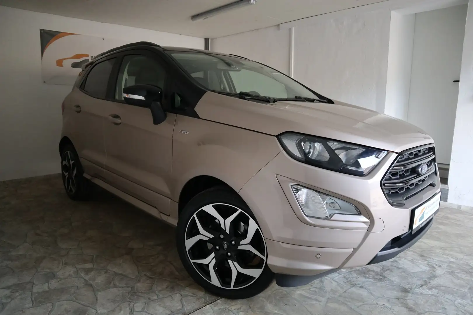 Ford EcoSport 1.0 EcoBoost ST-Line + Klima/Alu/Navi/Winterpaket Beige - 2