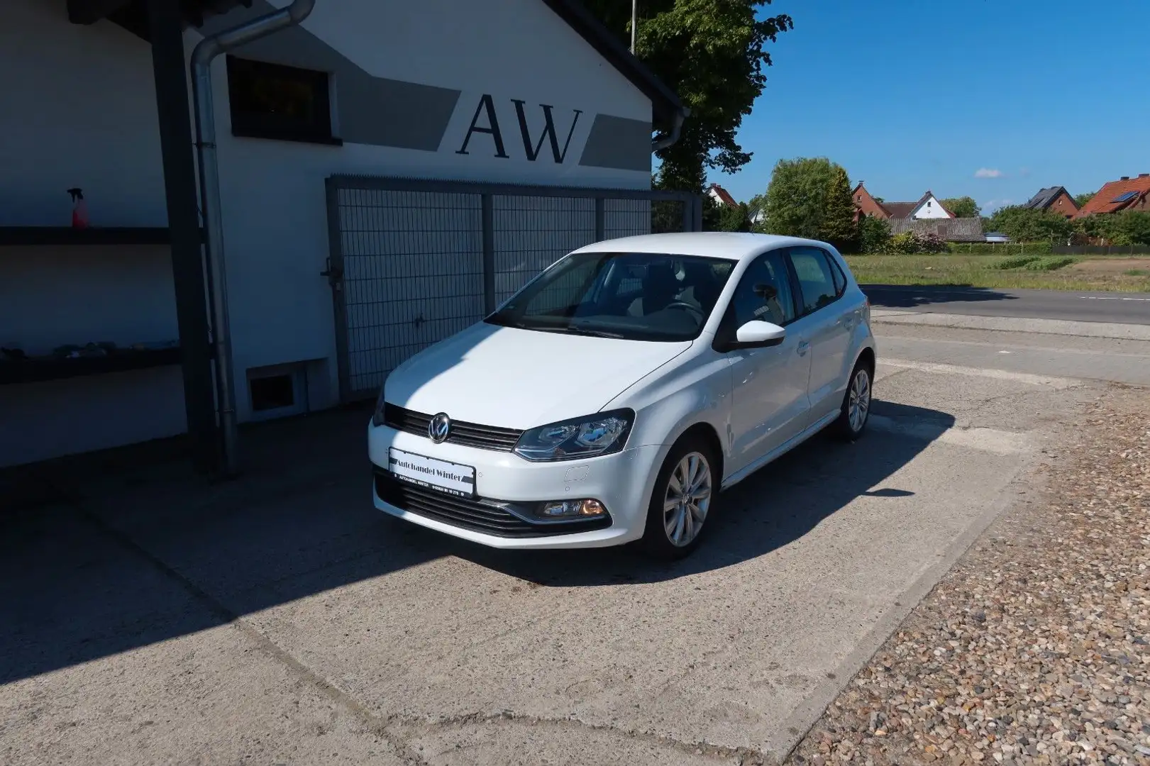Volkswagen Polo V Comfortline|2.Hand|DSG|S.Heft|Tempomat| Wit - 1