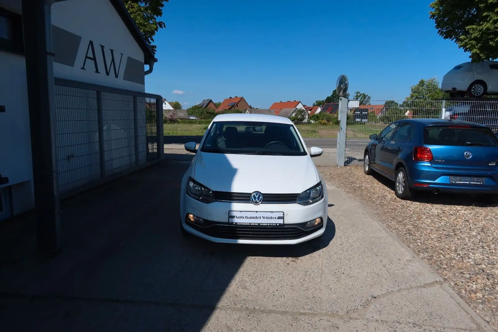 Volkswagen Polo V Comfortline|2.Hand|DSG|S.Heft|Tempomat| Wit - 2