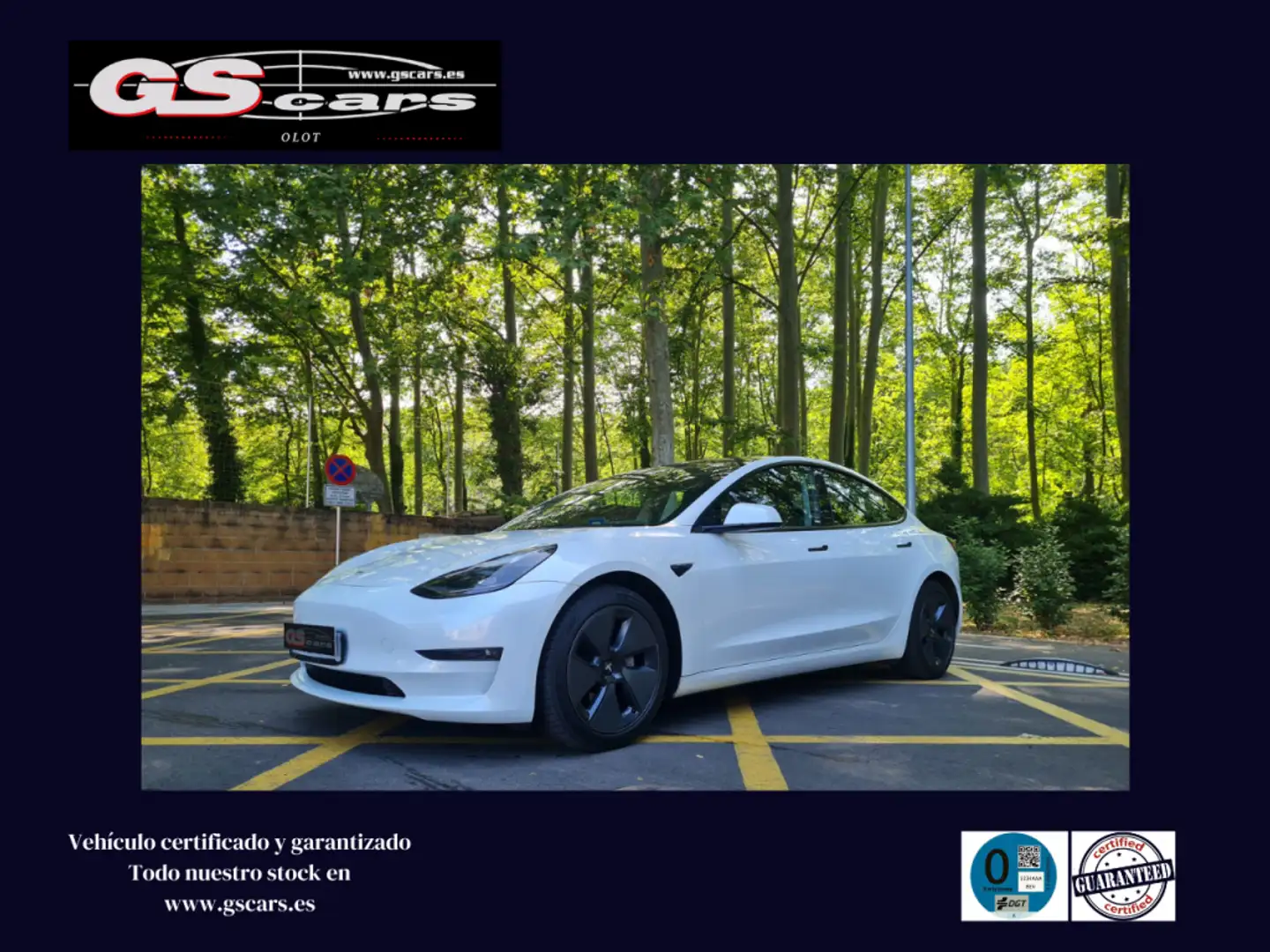 Tesla Model 3 Long-Range Dual Motor Performance AWD Blanc - 1