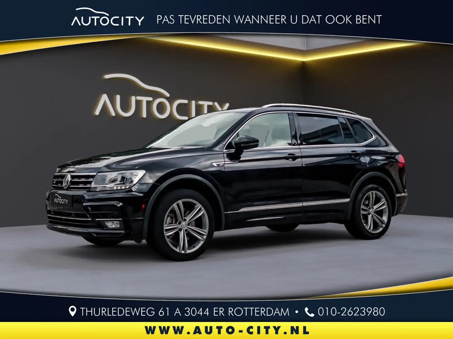 Volkswagen Tiguan Allspace 2.0 4M Highline R Line Business Pano l Leder l 7 P Noir - 1