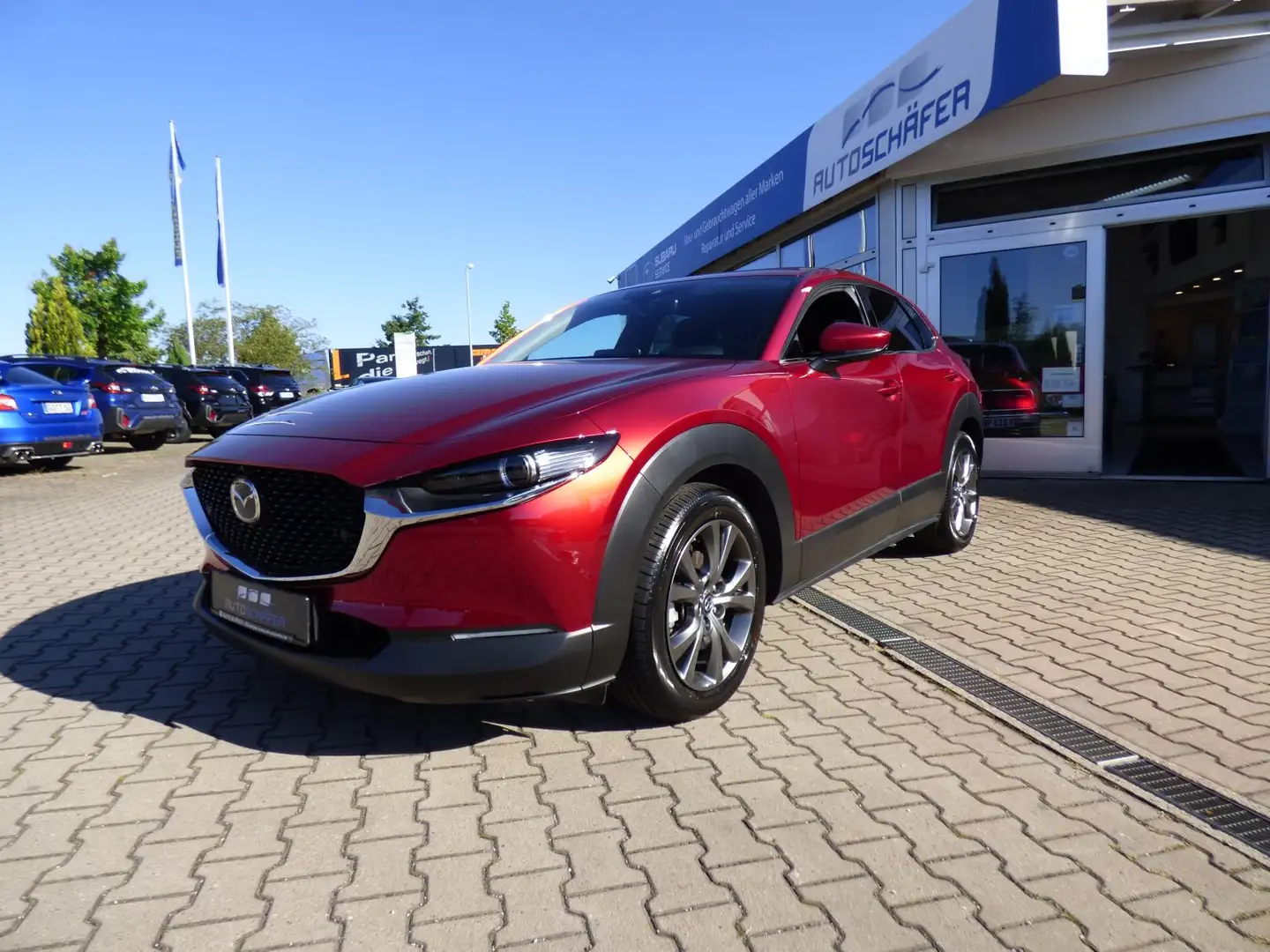 Mazda CX-30 2.0 SKYACTIV-X M Hybrid Selection , 360°, Bose, D Rouge - 1