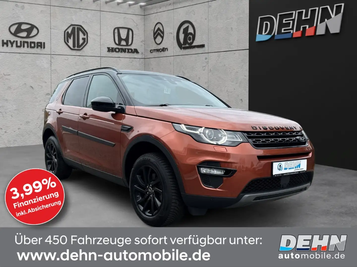 Land Rover Discovery Sport AWD 2.0 TD4 SE Standh. Pano ACC AHK Orange - 1