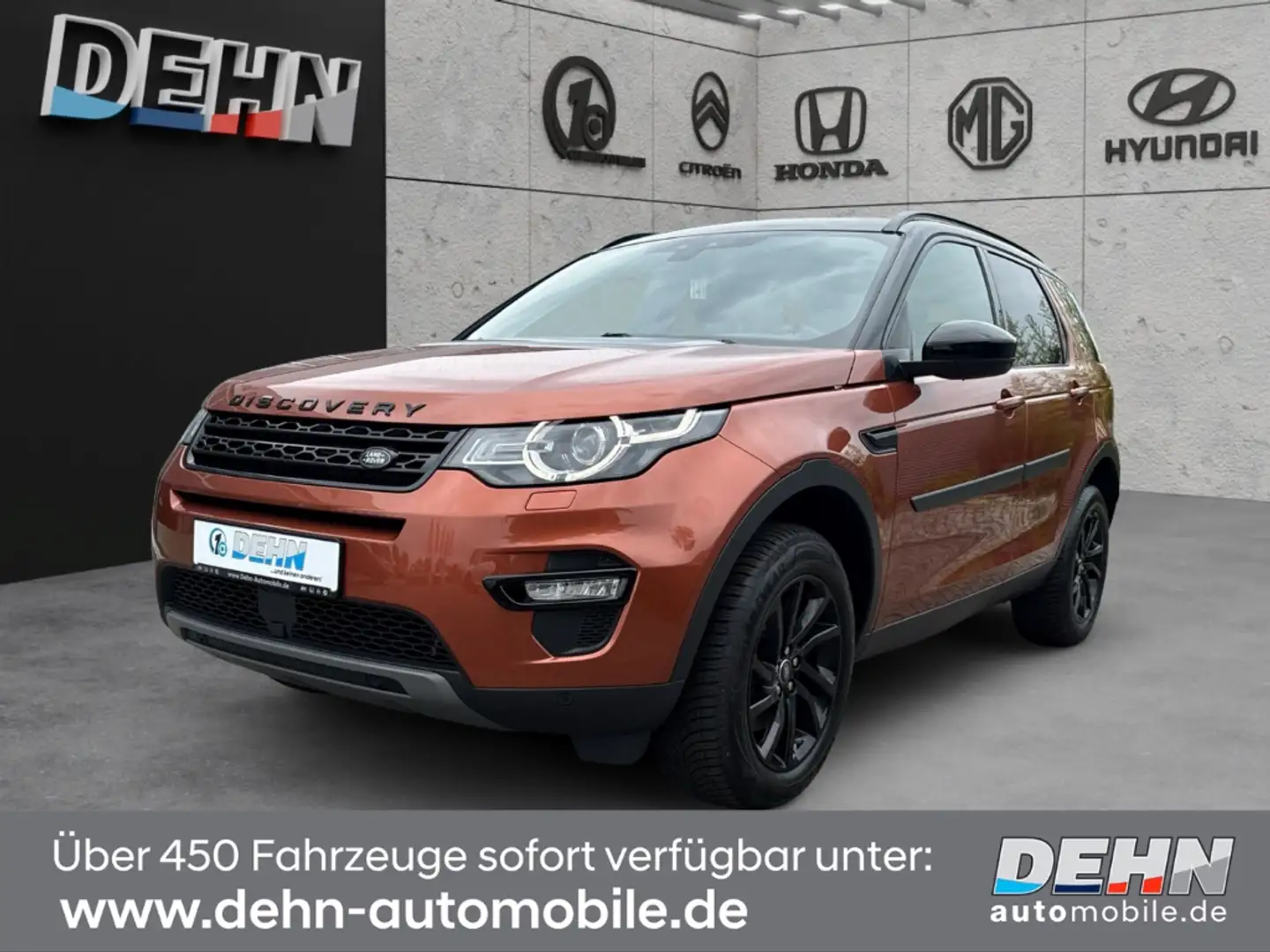 Land Rover Discovery Sport AWD 2.0 TD4 SE Standh. Pano ACC AHK Orange - 2
