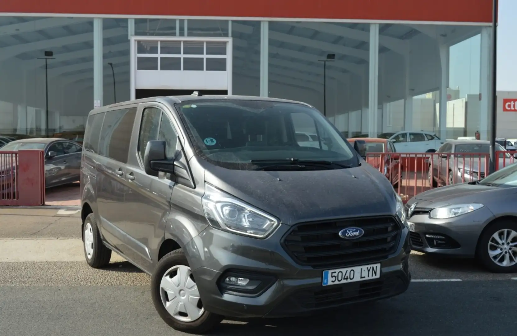 Ford Transit Custom FT 320 L1 Kombi Trend EcoBlue 130 Gris - 2