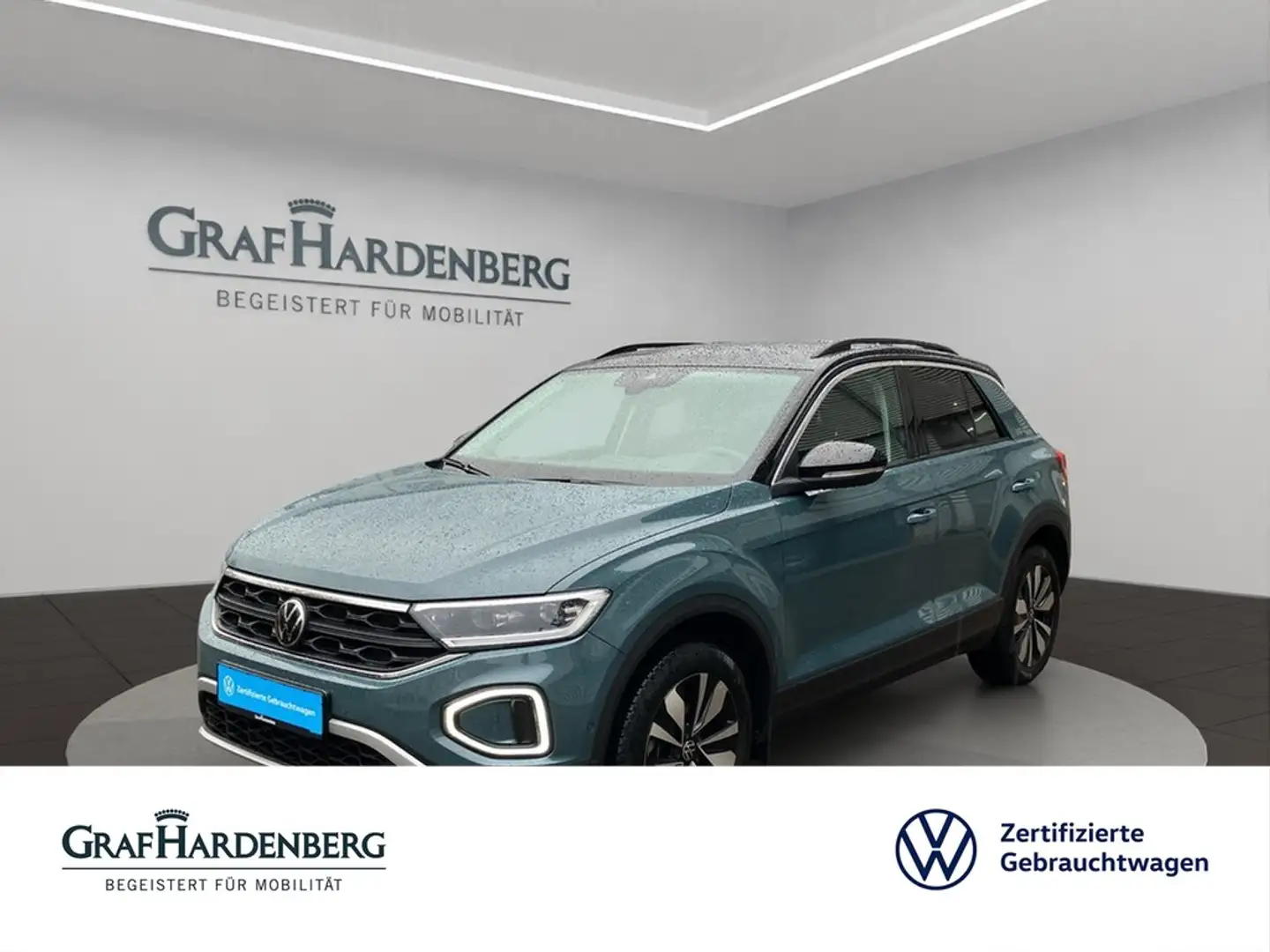 Volkswagen T-Roc GOAL 2.0 TDI DSG Navi AHK LED-Plus Blau - 1