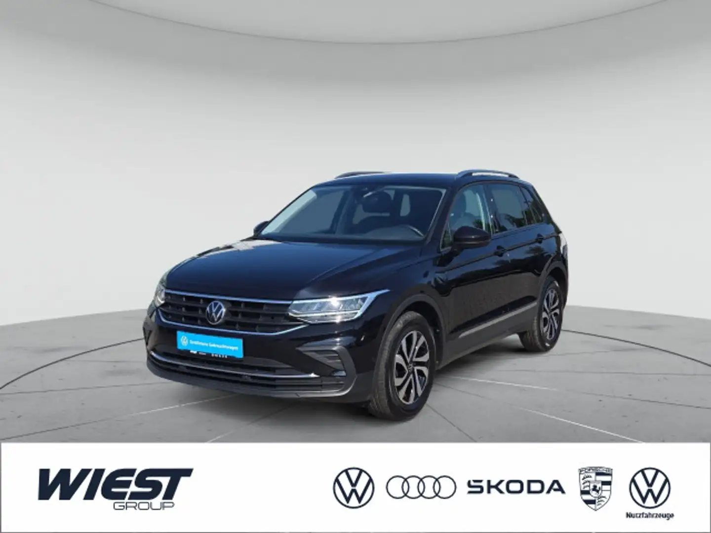 Volkswagen Tiguan Active 2.0 TDI DSG, KAM/ACC/LED/SIDE ASSI Schwarz - 1