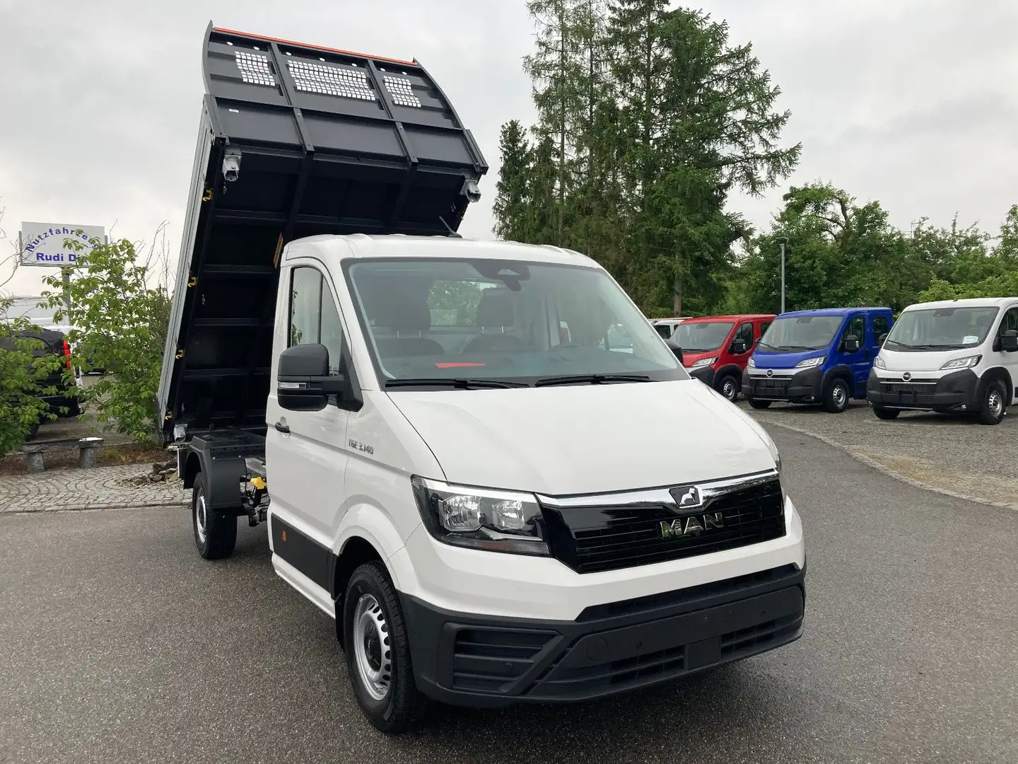 MAN TGE 3.140 L3 3-Seiten-Kipper *Kamera*AHK* Weiß - 2