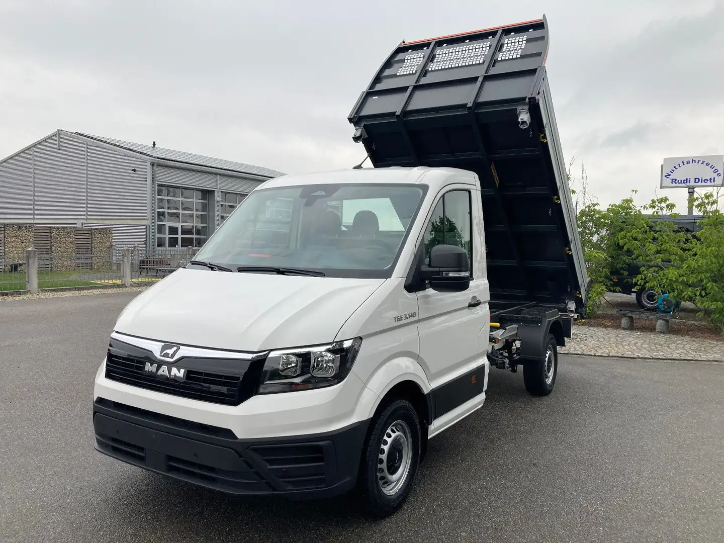 MAN TGE 3.140 L3 3-Seiten-Kipper *Kamera*AHK* Weiß - 1