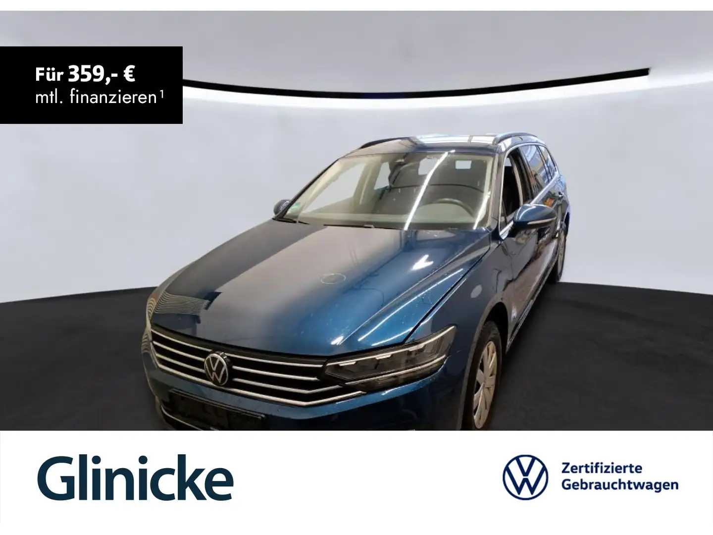 Volkswagen Passat Variant 2.0 TDI DSG Business Navi AHK Blau - 1