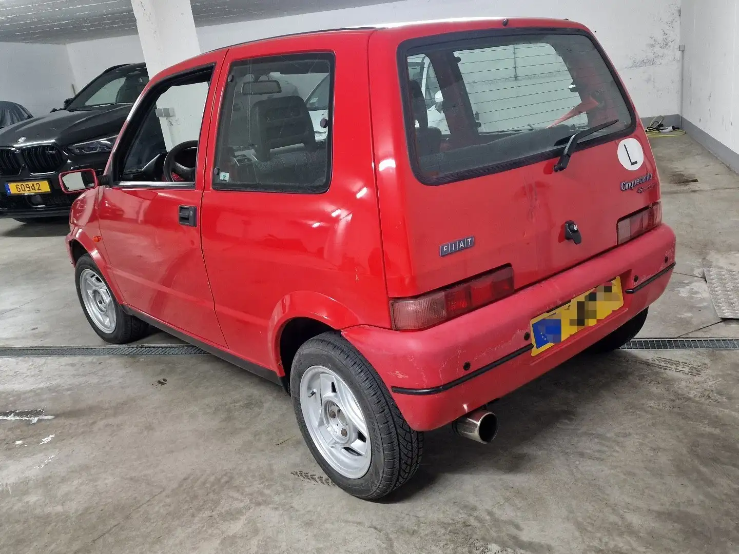 Fiat Cinquecento 1.1 Sporting Rojo - 2