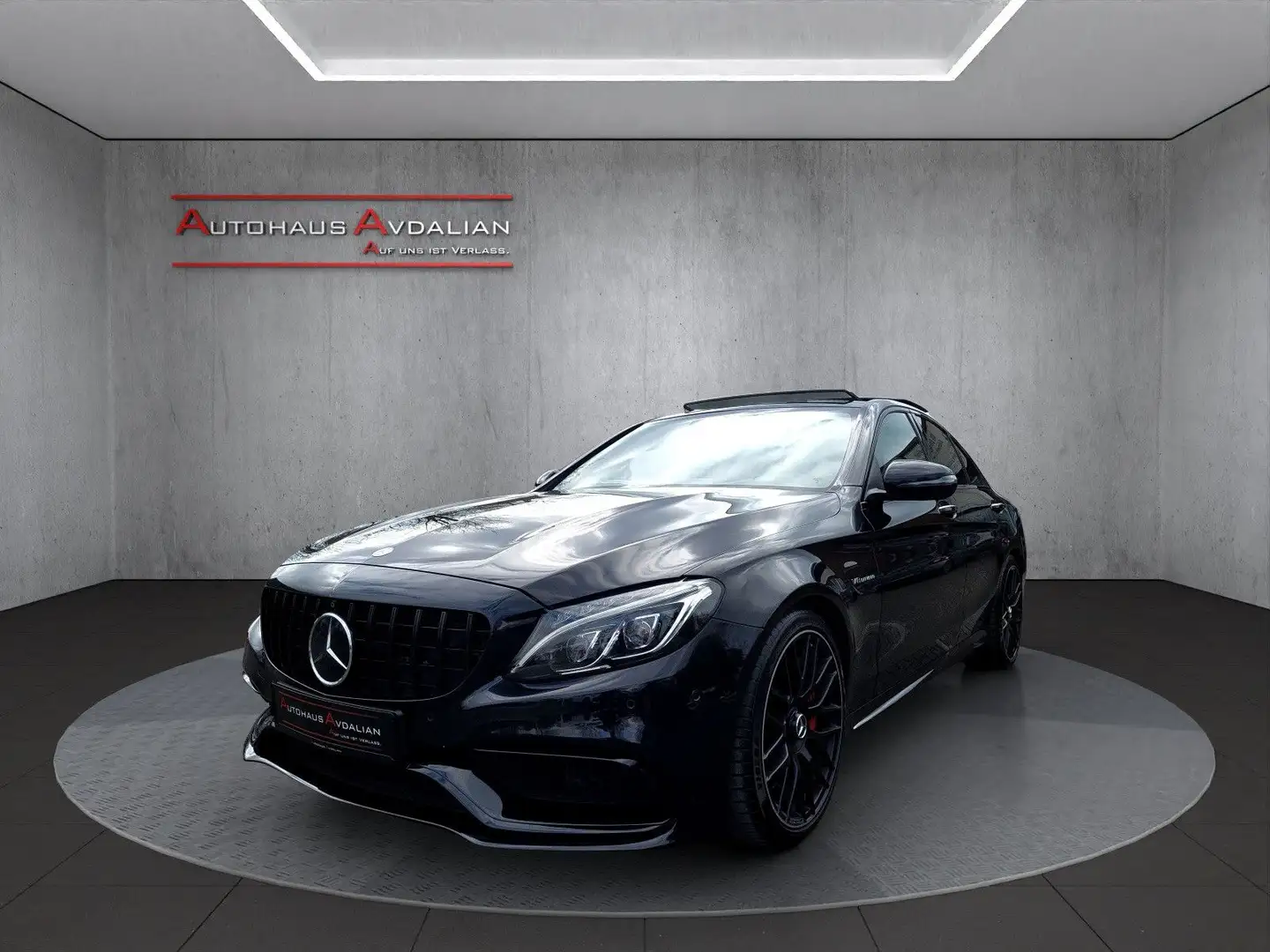Mercedes-Benz C 63 AMG C 63 S AMG Lim. 360°|PANO|PERF-ABGAS|HUD|CARBON Schwarz - 1