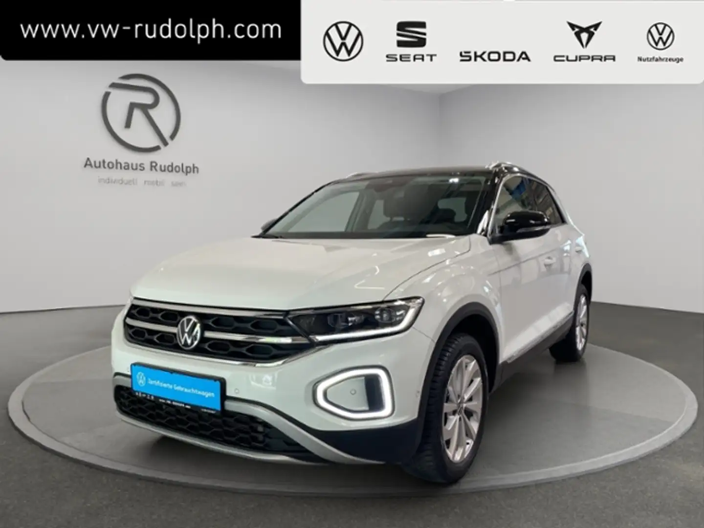 Volkswagen T-Roc 1.5 TSI DSG Style / Navi LED Weiß - 1
