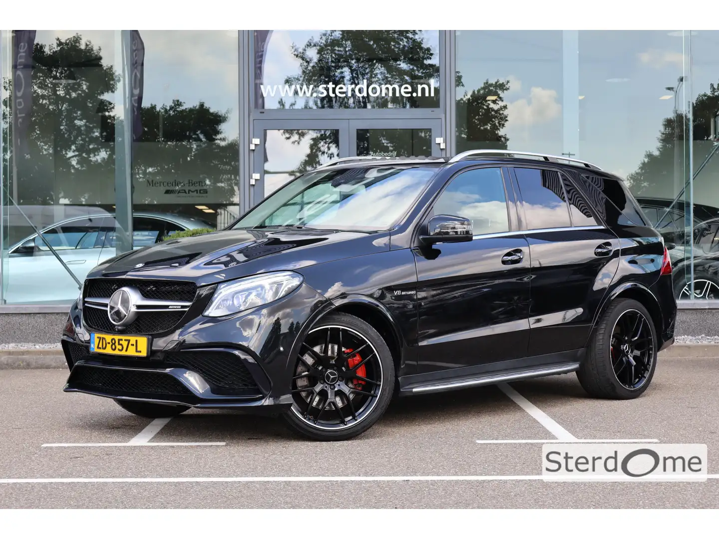 Mercedes-Benz ML 500 M-klasse I V8 l Compleet GLE 63AMG uitgevoerd I Pa Zwart - 1