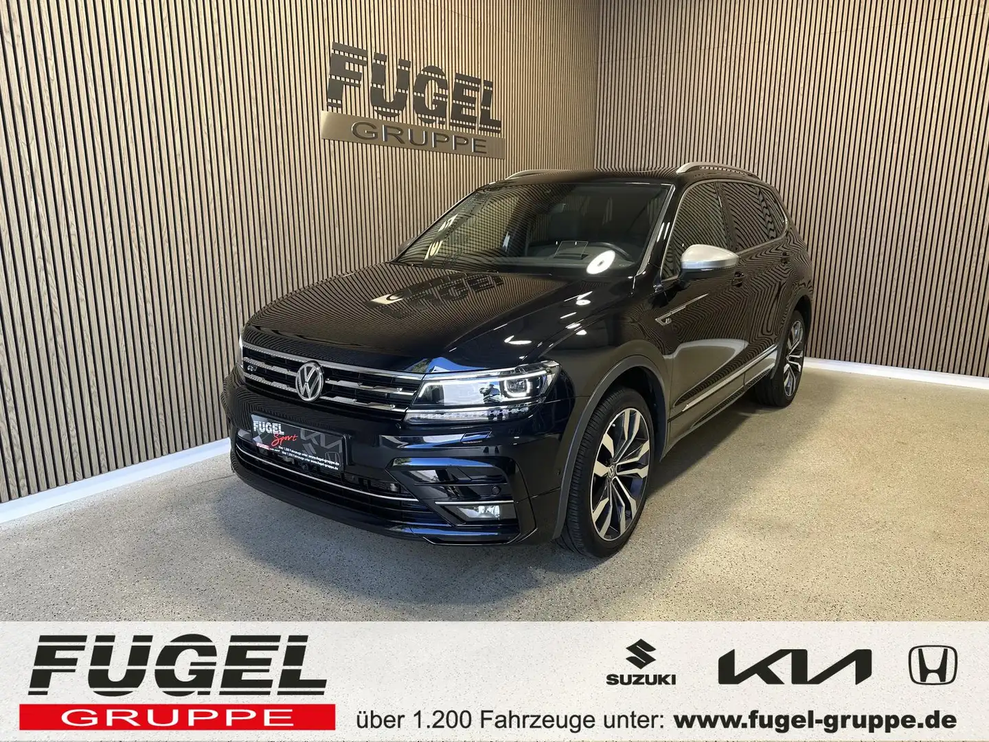 Volkswagen Tiguan Allspace 2.0 TDI DSG 4M R-Line 360°|Pano|AHK|Head-up Noir - 1