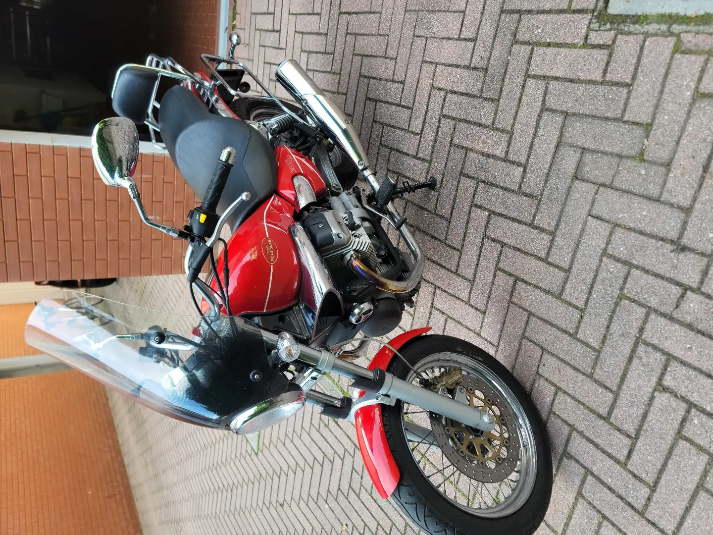 Moto Guzzi Nevada 750 classic i.e. Roşu - 1
