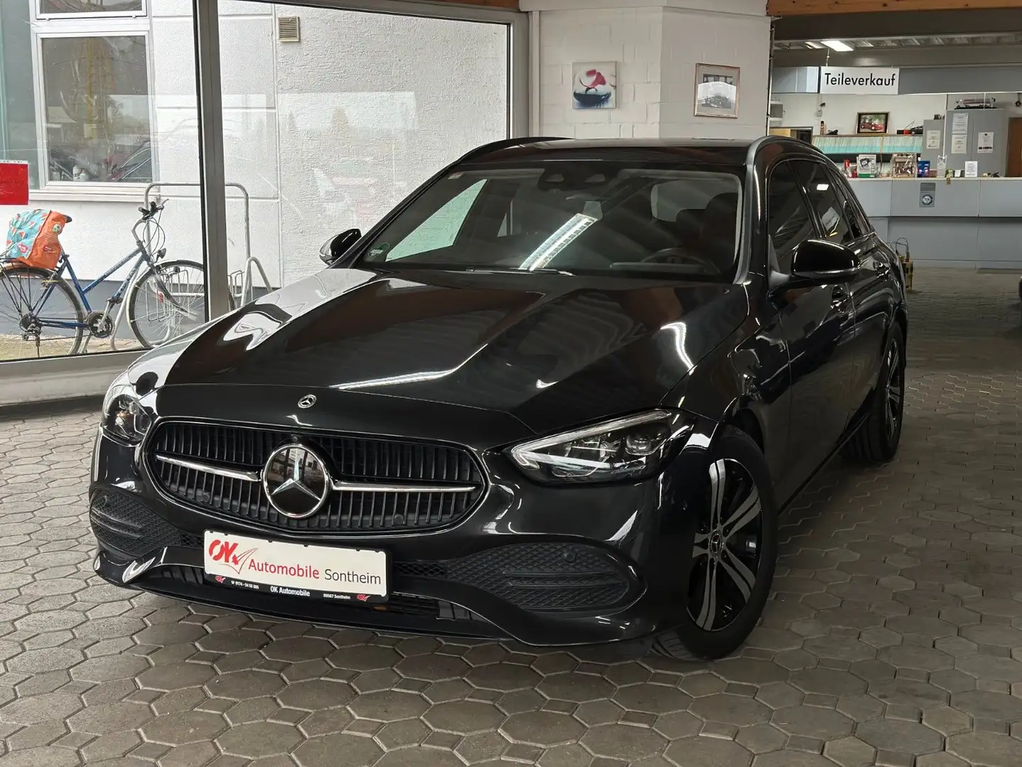 Mercedes-Benz C 220 T d 9G Avantgarde*Spur*Totw*360°*LED*Night Зелений - 1