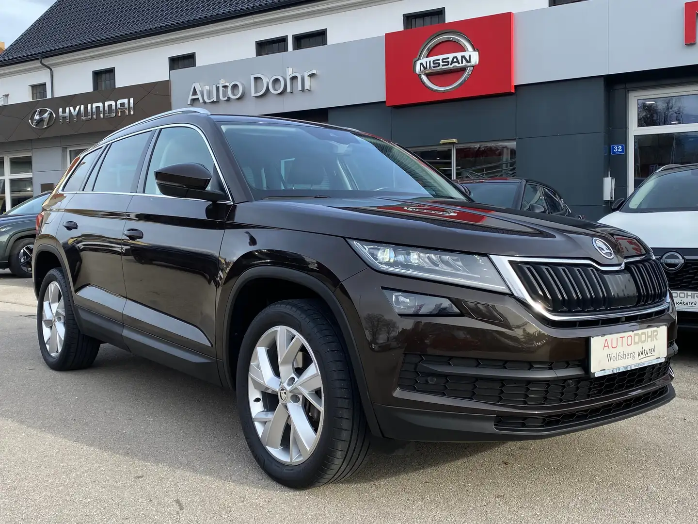 Skoda Kodiaq 2,0 TDI DSG 4x4 7-Sitzer STYLE Brun - 2