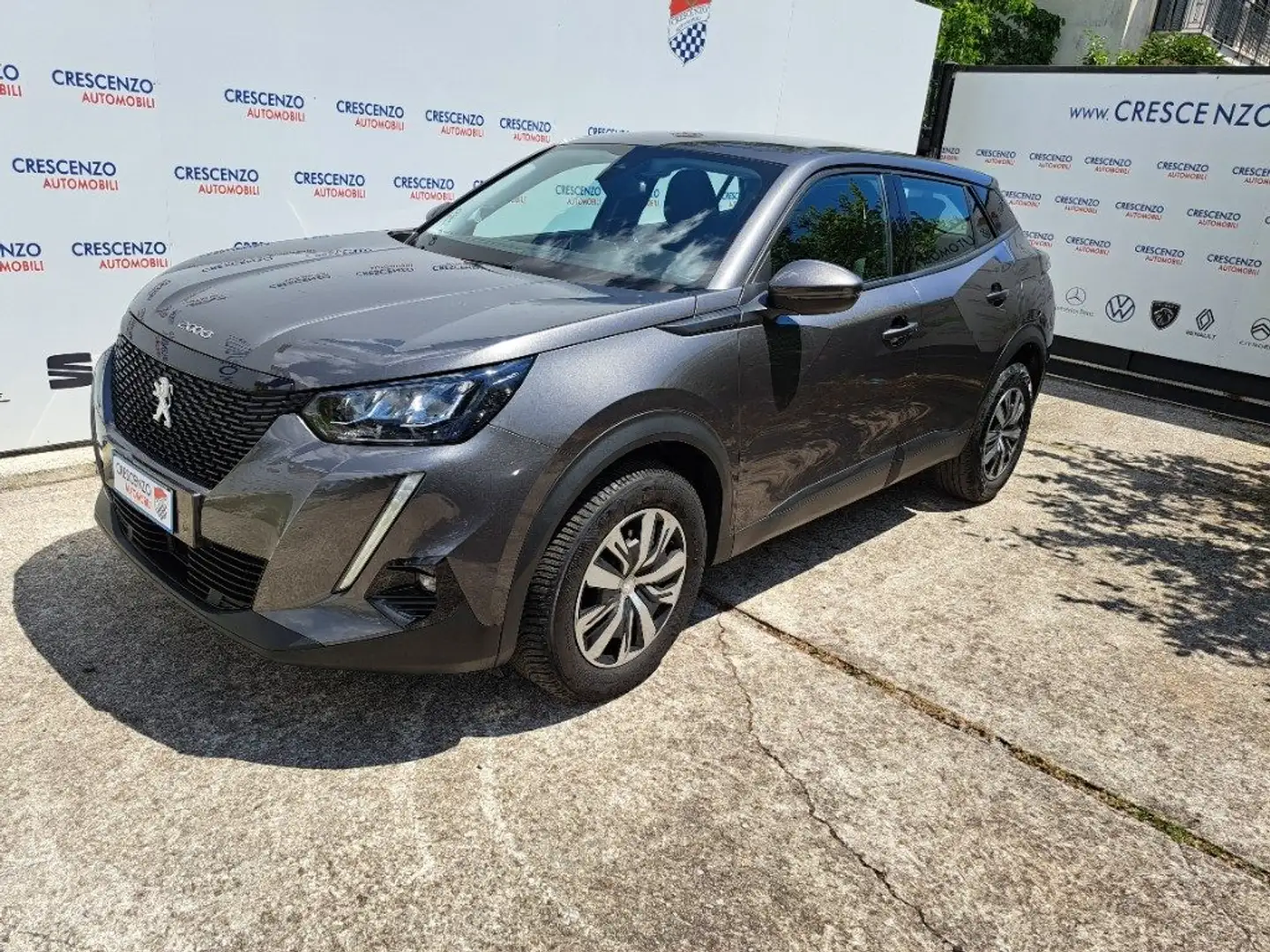 Peugeot 2008 BlueHDi 110 S&S - AZIENDALE - MINI RATA Grigio - 2