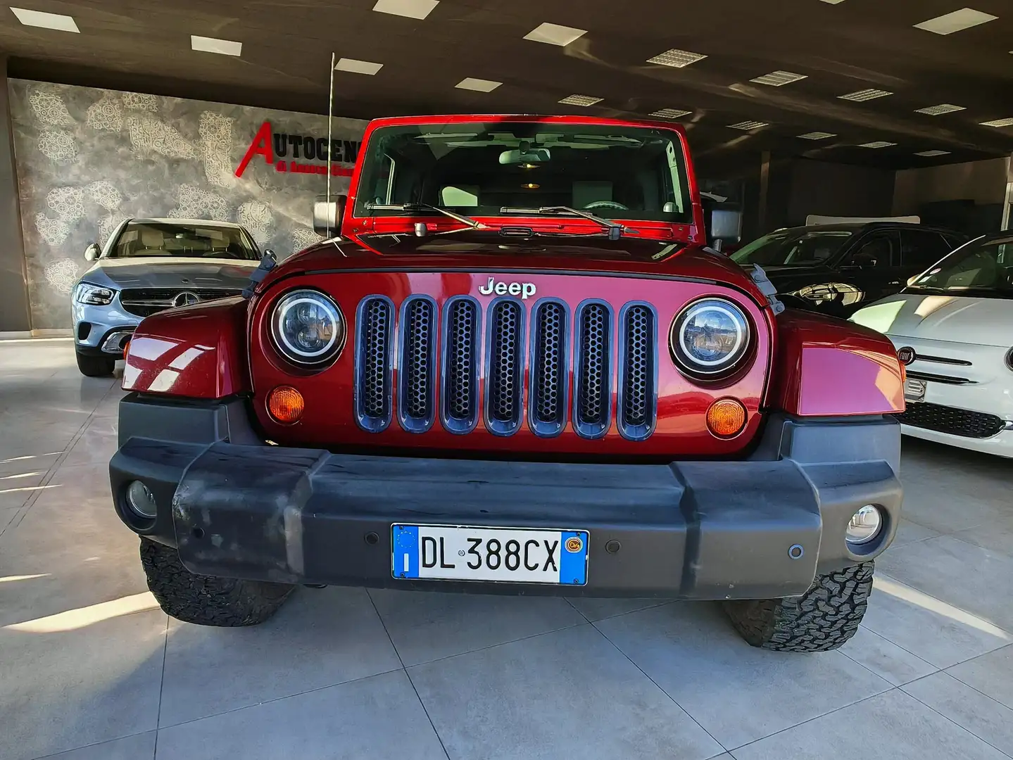 Jeep Wrangler Wrangler III 2007  2.8 crd Sahara auto Rosso - 1