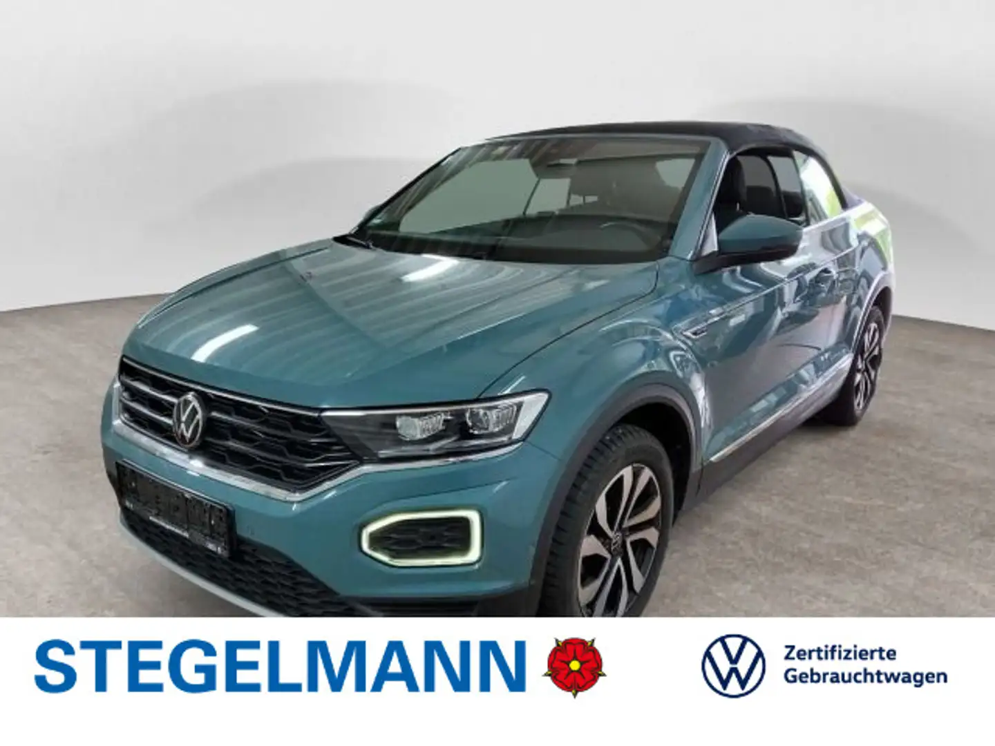 Volkswagen T-Roc 1.5 TSI Active *LED*Navi*AHK* Grün - 1