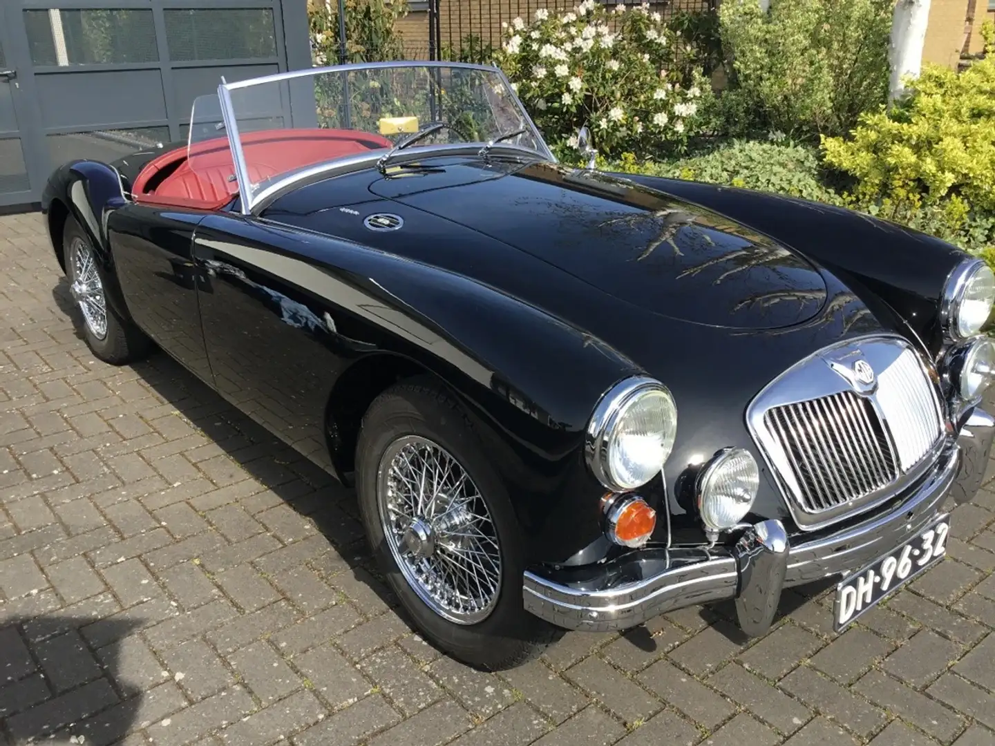 MG MGA MGA body-off gerestaureerd Negro - 2