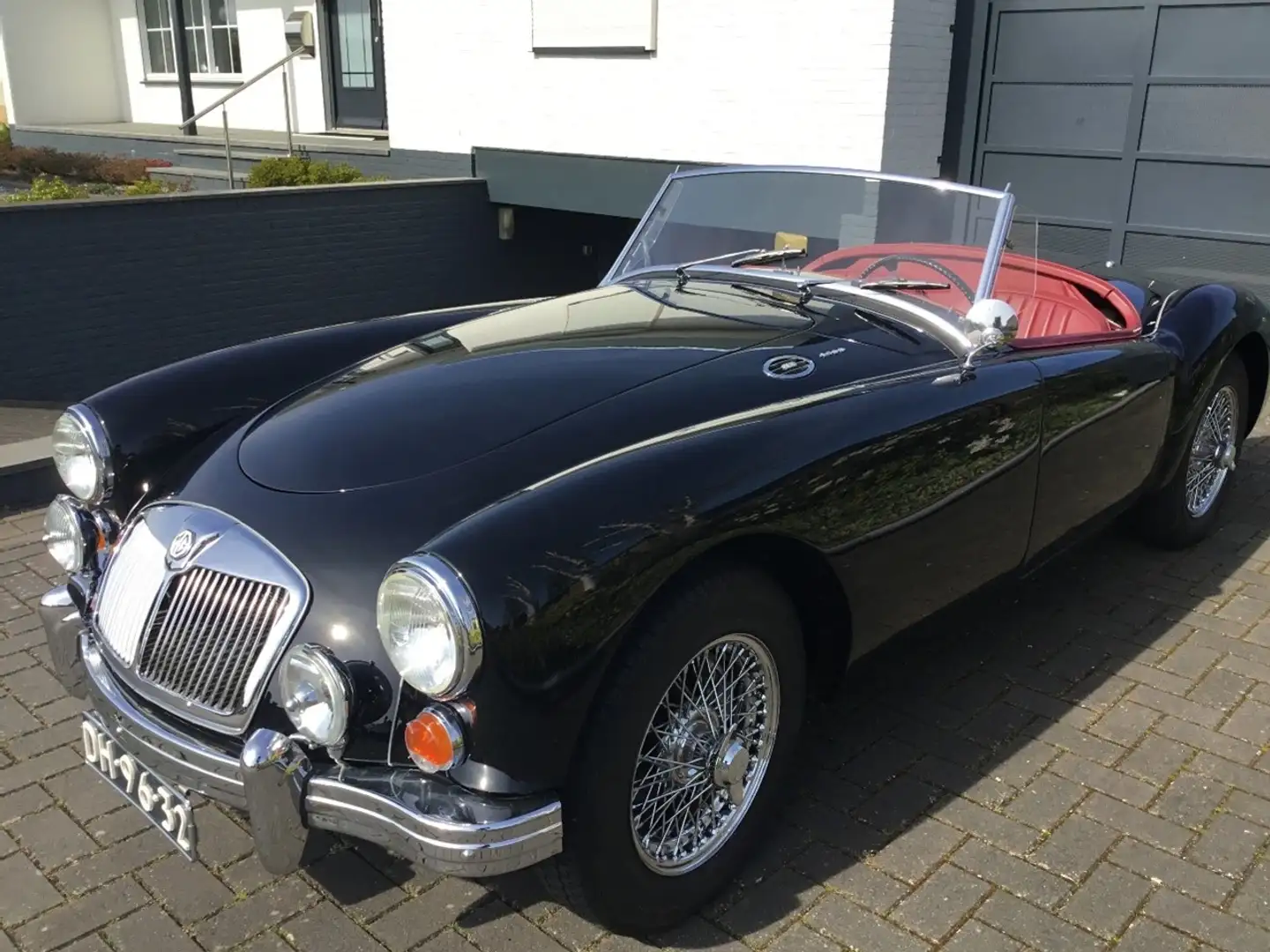 MG MGA MGA body-off gerestaureerd Negro - 1