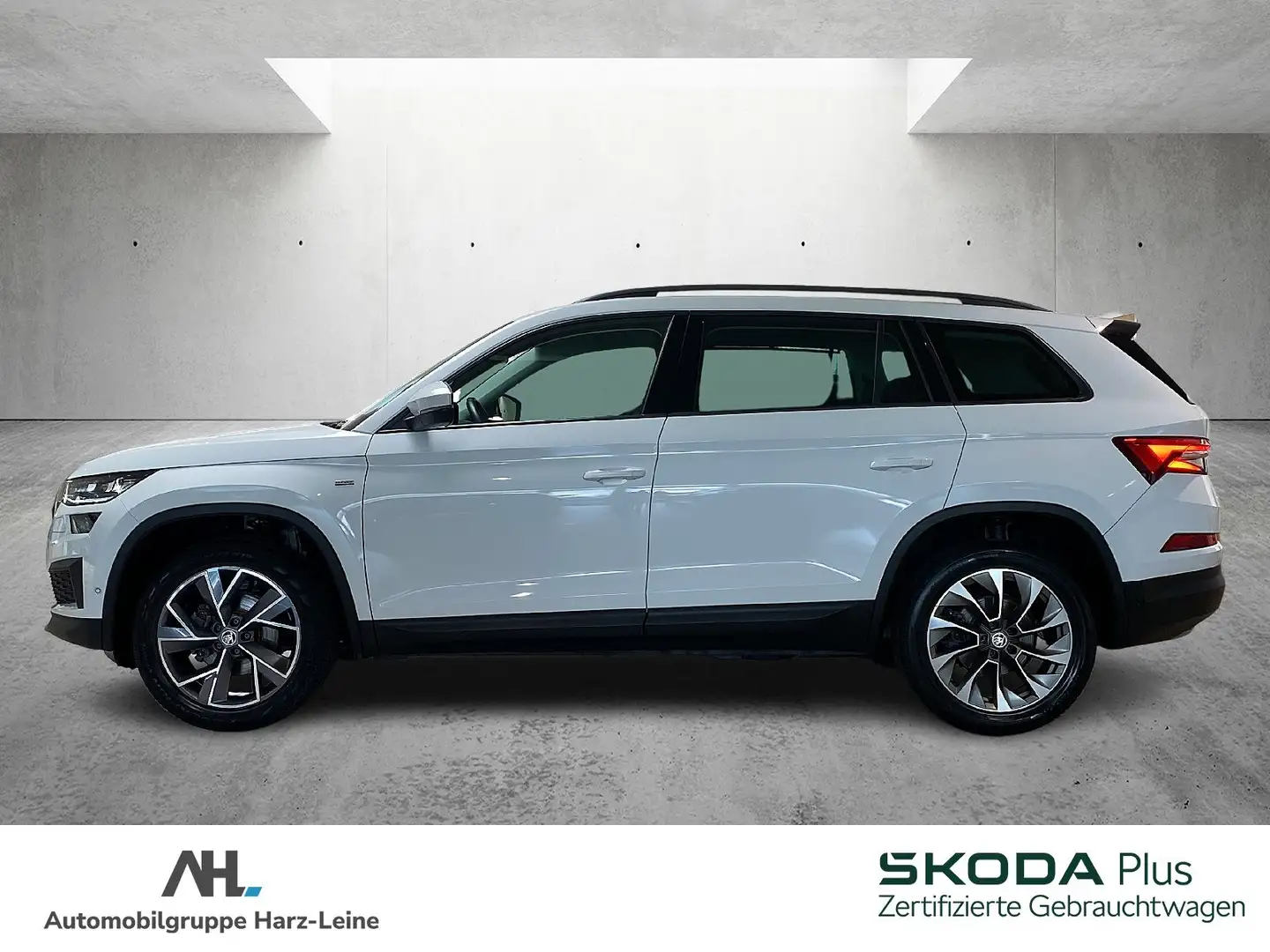 Skoda Kodiaq 1.5 TSI Clever SmartLink LED RFK Navi Weiß - 2