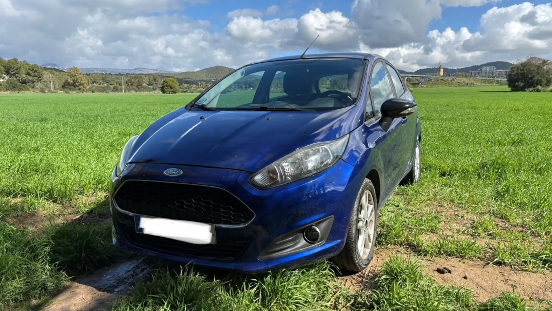 Ford Fiesta 1.25 Trend 82 Bleu - 1