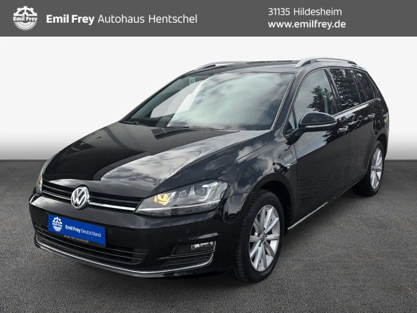 Volkswagen Golf Variant Variant 1.6 TDI BlueMotion Technology Lounge Negro - 1