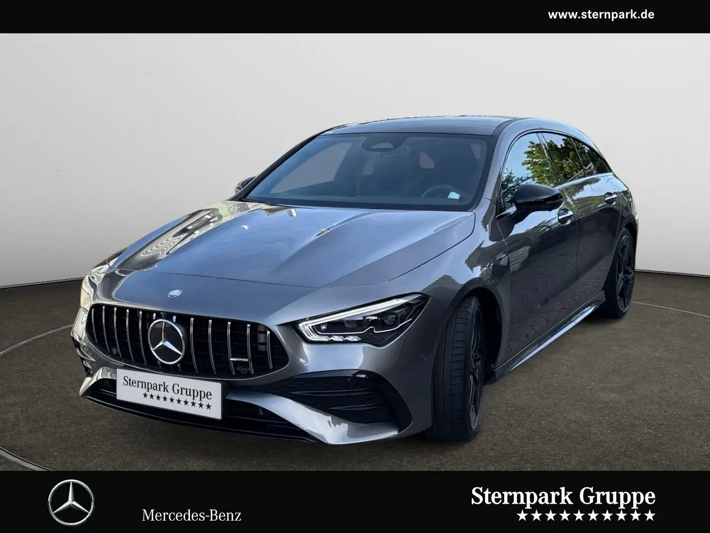 Mercedes-Benz CLA 35 AMG CLA 35 AMG SB +Pano+ Ambienteb.+M.Beam+360°+AHK+ Grau - 1