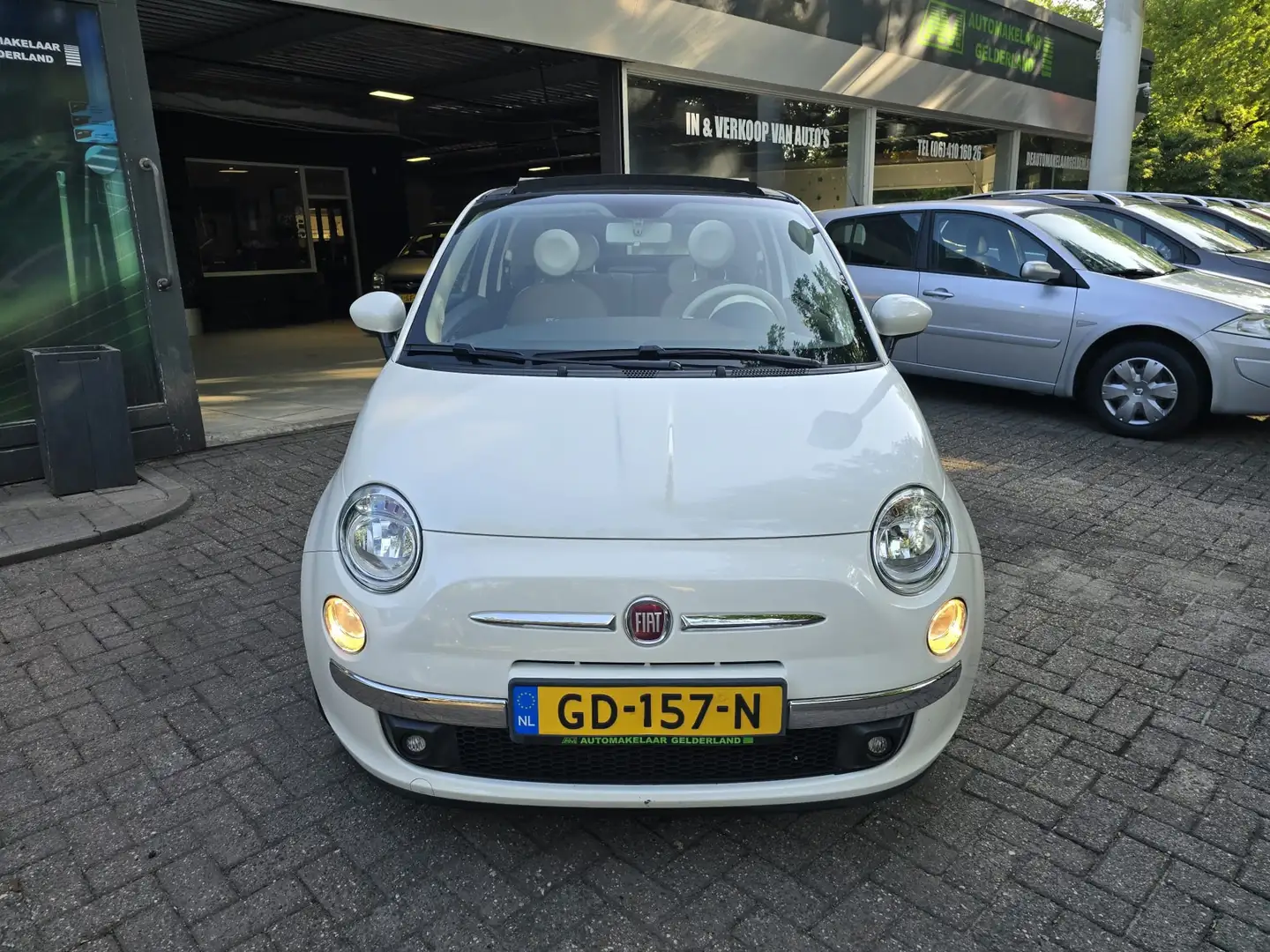 Fiat 500C 0.9 TwinAir Turbo Cult | 1E EIGENAAR | 12MND GARAN Blanc - 2