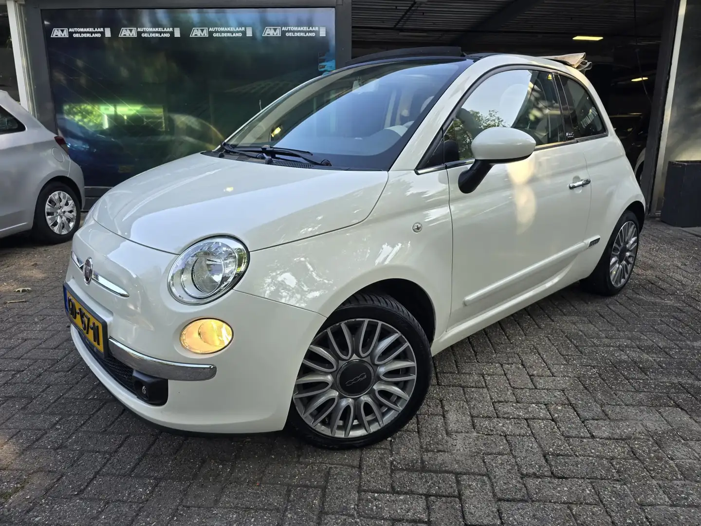 Fiat 500C 0.9 TwinAir Turbo Cult | 1E EIGENAAR | 12MND GARAN Blanc - 1