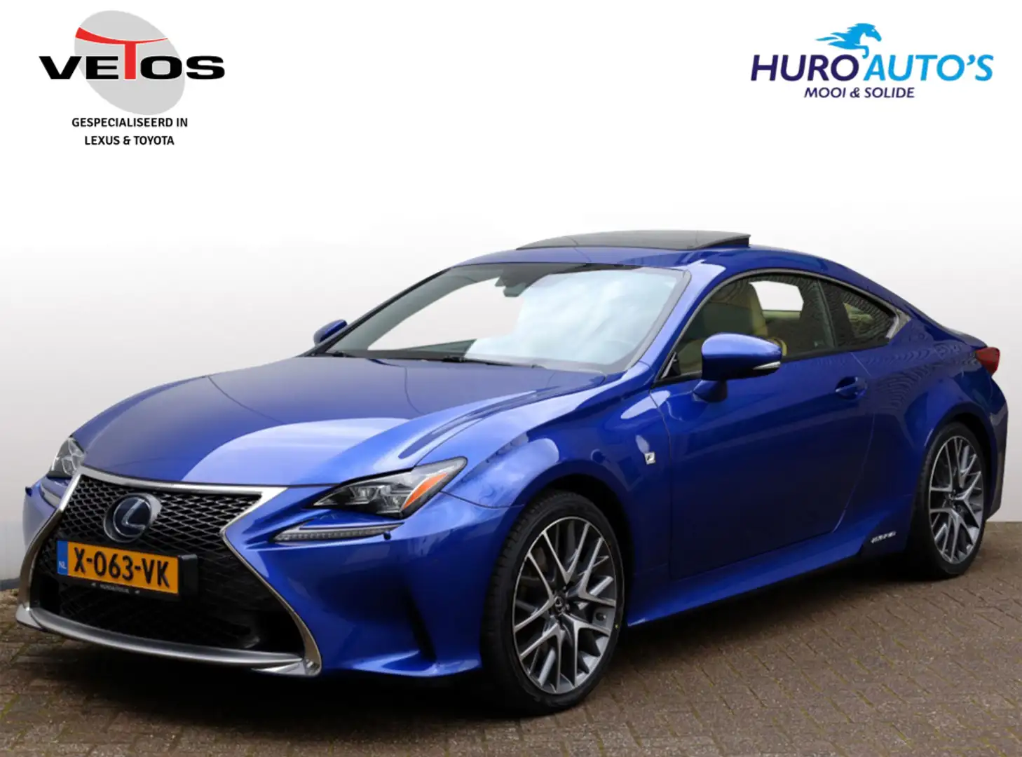 Lexus RC 300h F SPORT Line | Mark Levinson | Stoelventilatie | S Blauw - 1