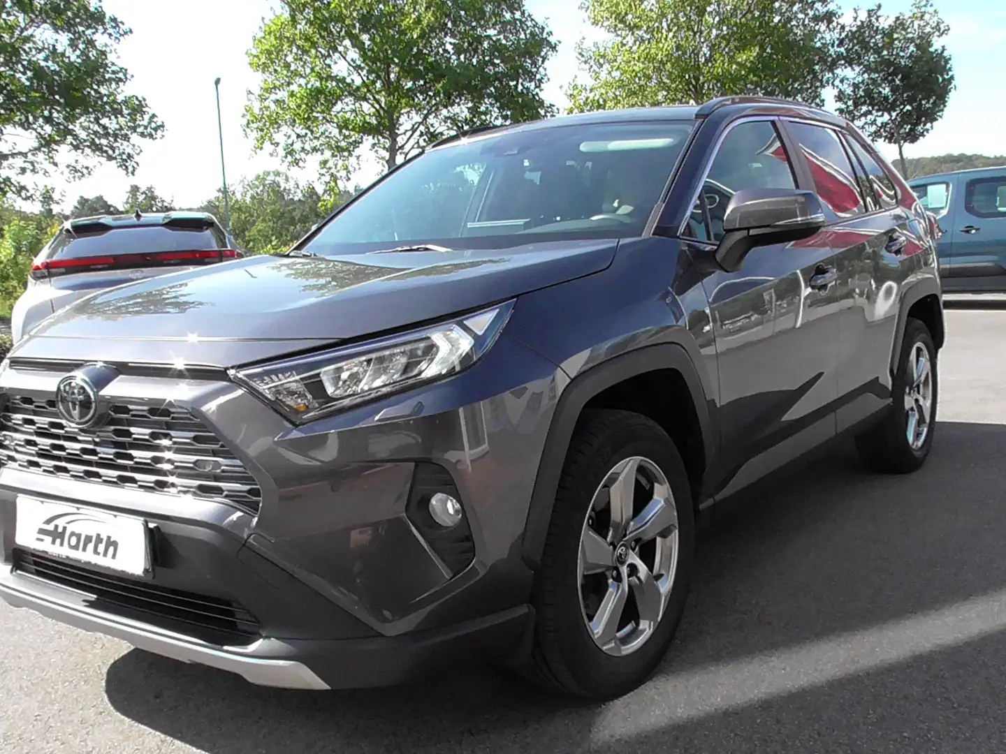 Toyota RAV 4 4x4,Lenkradheizung,Sitzheiztung,Autom.Heckklappe Grau - 1