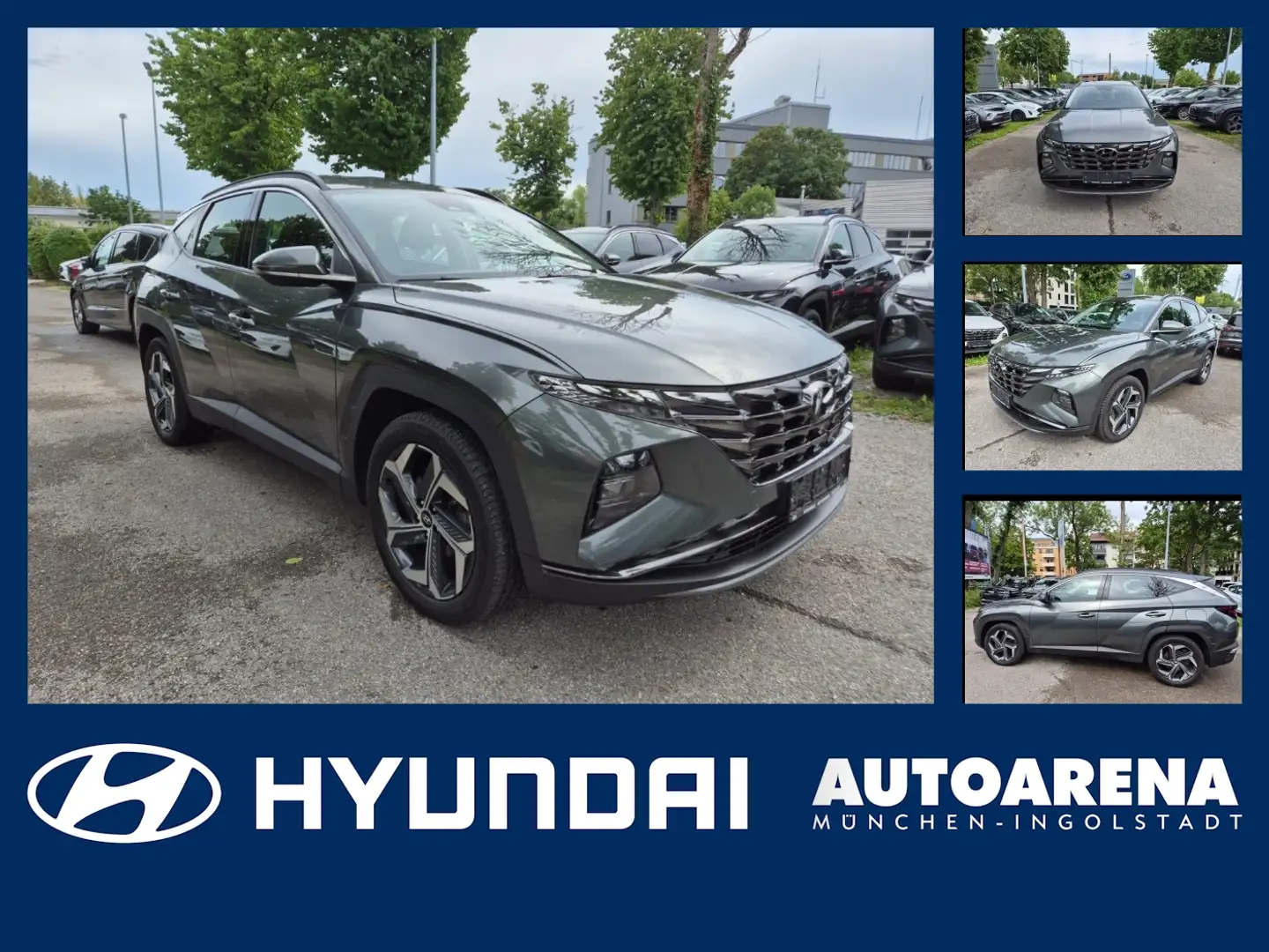 Hyundai TUCSON 1.6 Plug In Hybrid T-GDI Navi Sitzheizung Grau - 1