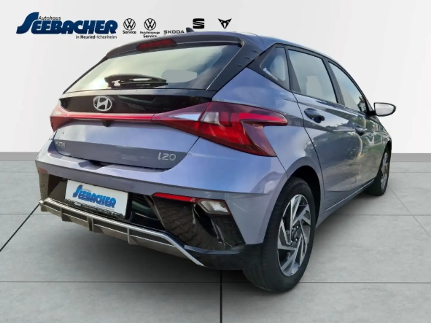 Hyundai i20 Trend 1.0 T-GDI *Navi*Sitzhzg.*GRA*Klimaautom.* Bleu - 2