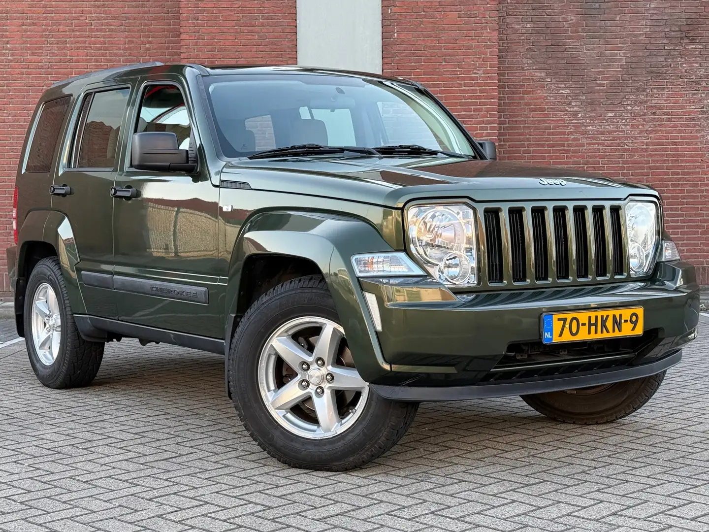 Jeep Cherokee 3.7 V6 Sport|AUTOMAAT|4X4|TREKHAAK|NIEUWSTAAT Verde - 1